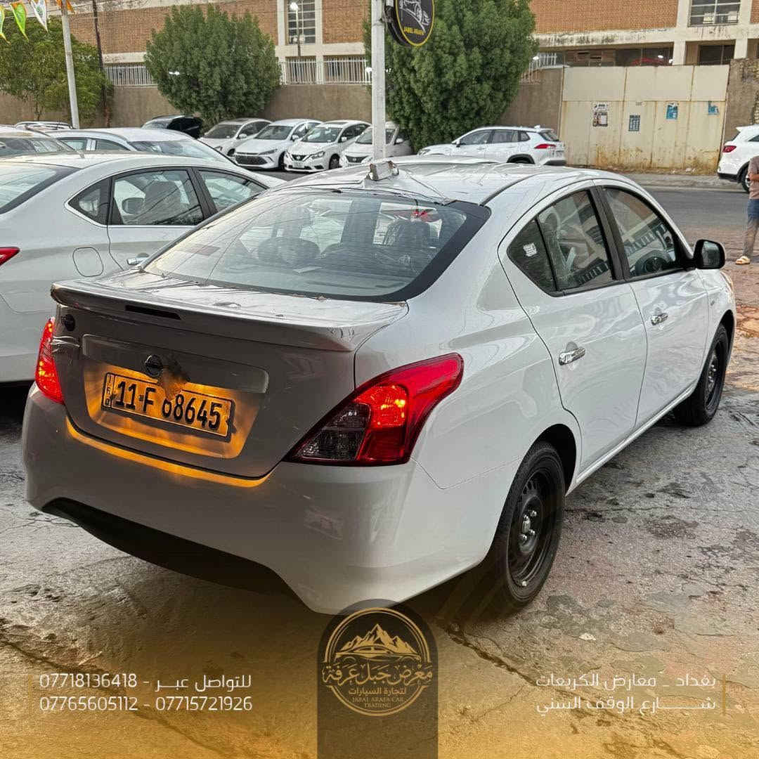 🚘 Nissan Sunny 2025

صني زيرو، مرقمة وجاهزة، بسعر 21 مليون و650 ألف دينار.

▪️ موديل 2025
▪️ زيرو كيلومتر
▪️ ضمان شركة السور
▪️ مرقمة وكاملة
▪️ جير أوتوماتيك
▪️ ويل حديد
▪️ إشارات بالمرايا الجانبية
▪️ شاشة وسطية
▪️ كاميرا خلفية
▪️ تحكمات تبريد
▪️ مقاعد مريحة

متوفرة لدى معرض جبل عرفة لتجارة السيارات.

📍 بغداد – معارض الكريعات – شارع الوقف السني
📞 ***********
📞 ***********
📞 ***********
