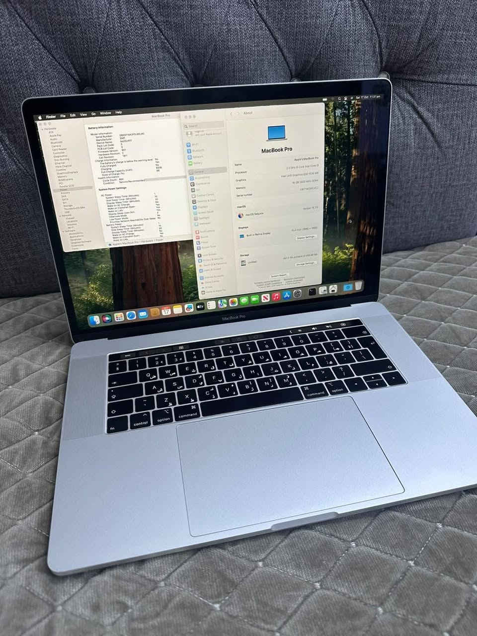 ماك بوك برو ٢٠١٩ • كور i9 9980H • رام ١٦ جيجا