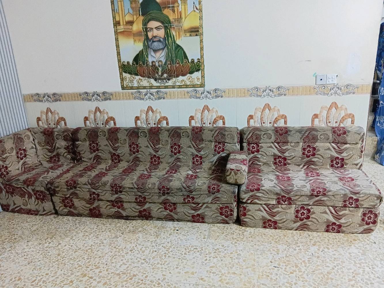 ديوان اسفنج • ٦ قطع • مستعمل