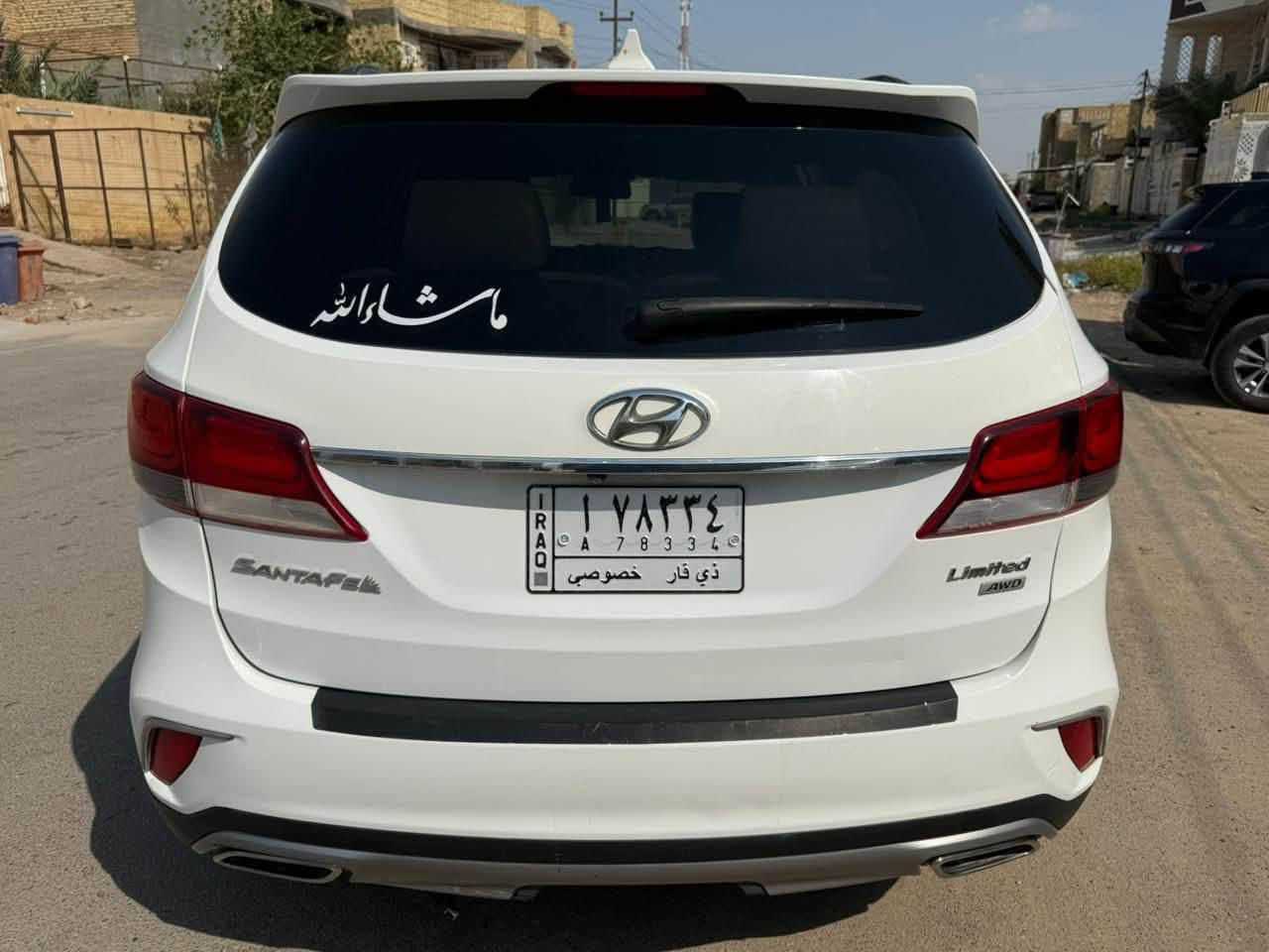 سنتافي موديل ٢٠١٧
6 سلندر 
كشنات اماميه كربائيه تدفئه 
كشنات خلفيه منفصله نضام الملكيه 
بصمه 
٣ قطع تبريد 
لايت زنون 
تايرات جدد 
حداديه جديده 
كير اوتماتيك 
الرقم ذي قار 
محرك السياره 3600.  

مكانها  : ذي قار الشطره للستفسار اكثر 
راسلونا واتساب وتدللون 
‭***********‬
