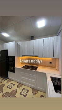 كاونتر MDF • مرمر تركي • ضمان ٥ سنوات