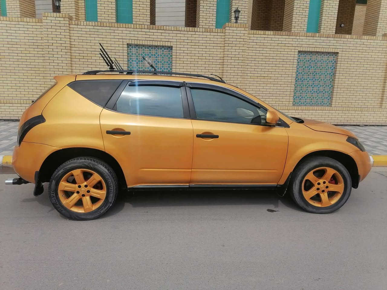 نيسان مورانو 2006 رقم انكليزي جديد السياره بأسمي تحويل ثاني يوم مباشر هزه جديده اللون مميز ذهبي محرك وكير  طخم تاير جديد باتري جديد صدر امامي جديد صدر خلفي جديدتبريد شغال قطعتين 🥶 سلايد روف طكتين كشنات كهرباء شاشه كامره سنتر لوك تحكم ستيرن رادار سستم مضخم صوت بلادي السياره مصبوغه عام للجماليه السياره جاهزه ما بيها اي نقص السعر 53 ورقه وبيه مجال مراوس السيارة للاستفسار المكان البصره ابي الخصيب *********** البصرة, العراق
