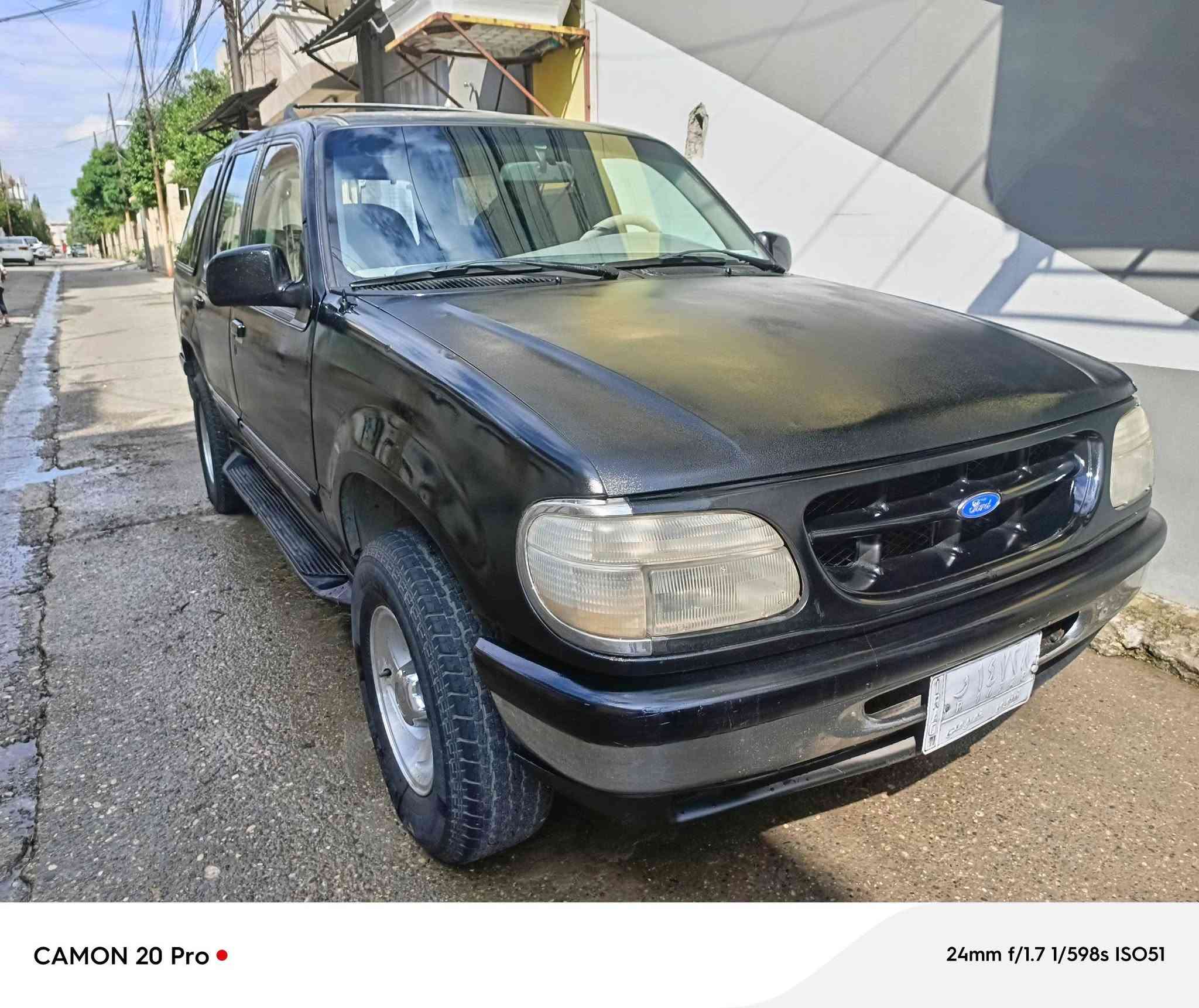 Ford Explorer 1995
للبيع فورد اكسبلوررر موديل 1995 رقم نينوى كوبون بنزين ورقي شغال فول مواصفات محرك 6 سلندر حجم 4000 الأصلي شرط لا صرف ولا نفخ كير ميكانيكي بي البك عاطل كلجات خلصانة تصليح أو تبديل تنزل من السعر صبغ حزام للجمالية فقط طخم تاير اخو الجديد سنوية عظم 2028 شرعي موجود شرط التحويل السعر 42 وترهم بالاقساط مقدمة 20 والسعر حسب الاتفاق 
***********
***********
