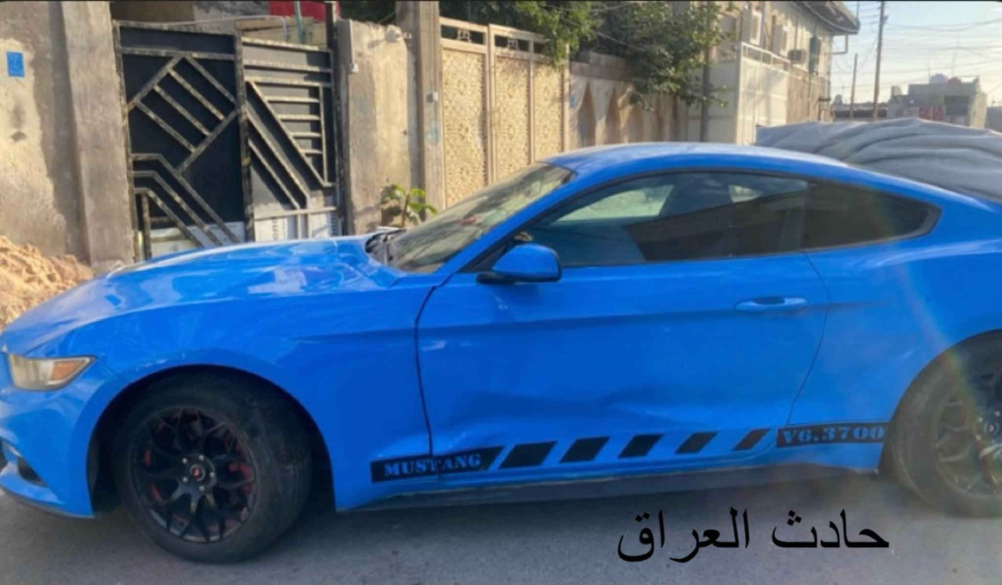 موستنك 6 سلندر
موديل 2017 
لون مميز 💙
ويل ويلد

محرك گير كهربائيات كفالة 
لغود شواصي كفالة 

بيه 4 قطع سطحيات بدون دواخل 

تبديل بنيد بحادث امريكا و تصليح باب و جاملغ بالعراق 
مثل ما موضح بالسونار 

السونار بتاريخ 2026/6/16

حادث امريكا و حادث العراق و رقم الشاصي موجودات بالصور 

الحادثين سطحيات 

ايرباك استيرن فقط 

ماشية 64 الف ميل 

السيارة رقم بغداد بأسمي 

مكان السيارة البصرة 

لتواصل ***********

السعر 138

نص مكتوب في الصور:
- حادث العراق