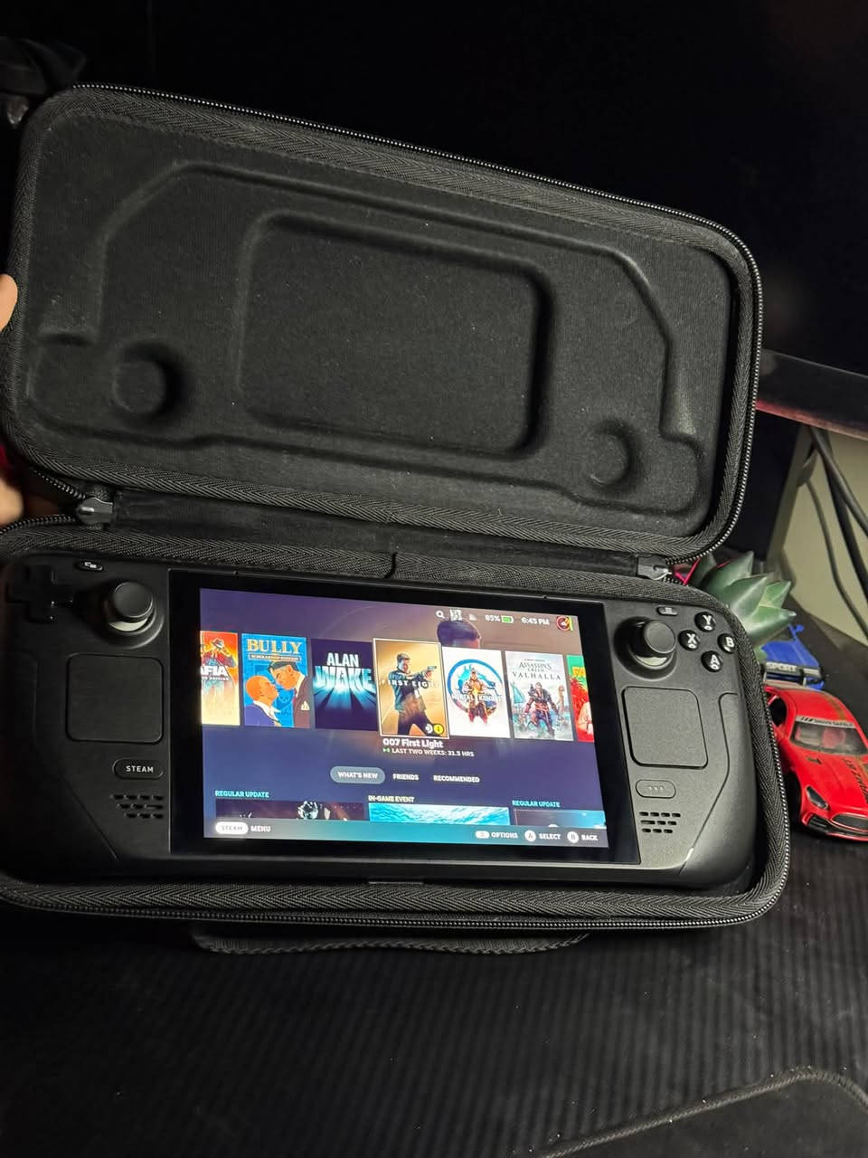 Steam deck LCD
نضافة 100% ذاكرة 256GB 
وطبعا مفعل بي حسابنا الستيم اوفلاين ومحملين بي مجموعة العاب ❤️

السعر : 525 الف 🔥

موقعنا : البصرة / العشار / شارع الكويت / مقابل الكراج 

*توصيل متوفر لكل المحافضات العراقية ❤️
