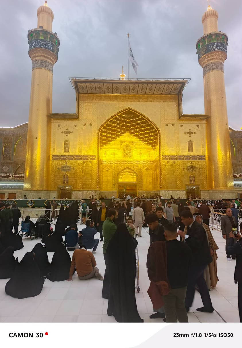 حملتنا يوم السبت كربلاء والعلويه
شريفه بنت الحسن ع

بسعر 5000 نقل كوستر

التجمع الحمزه الغربي فلكة الساعه

الانطلاق الساعه 2 ظهر

للحجز والاستفسار

***********

***********

نص مكتوب في الصور:
- CAMON 30 23mm f/1.8 1/33s ISO1852
- CAMON 30 25mm f/1.88 1/100s ISO222
- CAMON 30 23mm f/1.8 1/54s ISO50