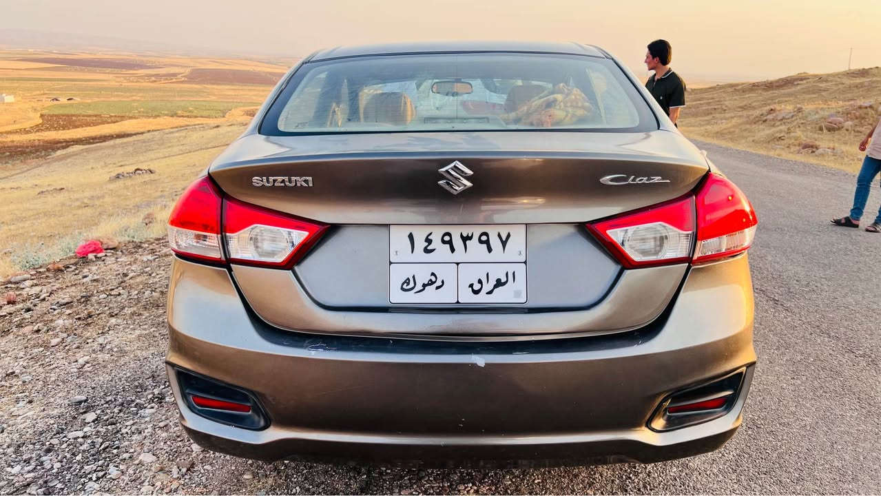 سوزوكي Suzuki Cia2019.ته نيا قه باخ صندوق وه چه مه لوخيكي صبوخه هيچ په ره شوتيكي نه په قيوه گيرومه كينه ي به شه رت دومليون حه فتاهزارغرامه ي له سه ره.سعري85وه ره قه و كه ميك مه جال.ژماره ب ته له فون(***********) اكر, نينوى
