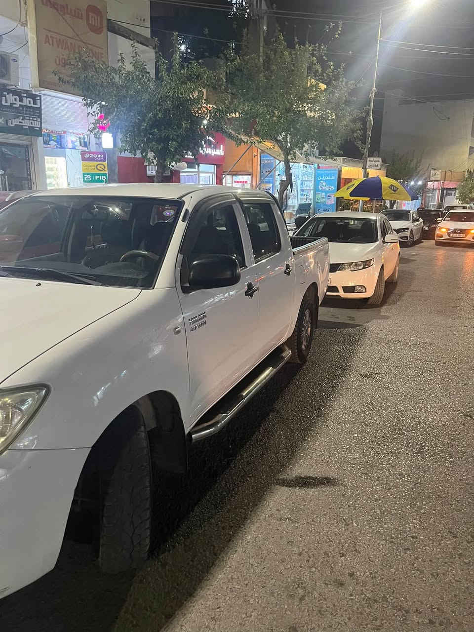 تۆیۆتا هایلوکس ٢٠١٠
١٢٠ هەزار ڕۆیشتووە

بێ بۆیاغ بی ساردی 

گێڕو مەکینە بەشەرت برغی تێ بانەدرایە

ڕەقەم و سەنەوی نوێ

جام کارەبایی  یەک دەستە بەخۆن لە شریکەی هینایتە دەر
سعر ١٦٥ وەرەقە

*********** 

***********
