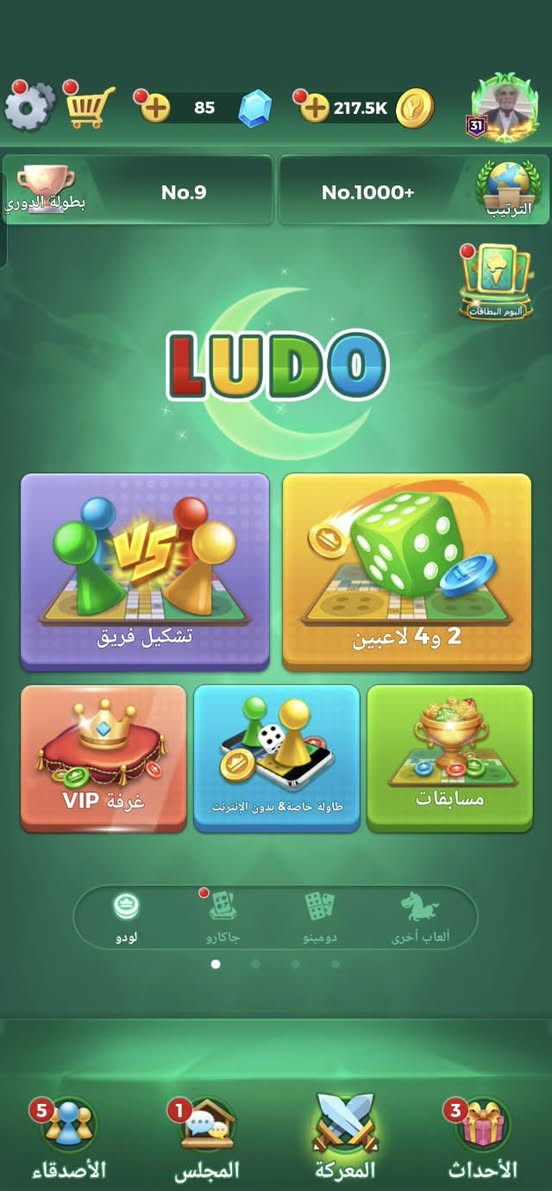 حساب لودو • حساب ببجي • مستوى ٣١