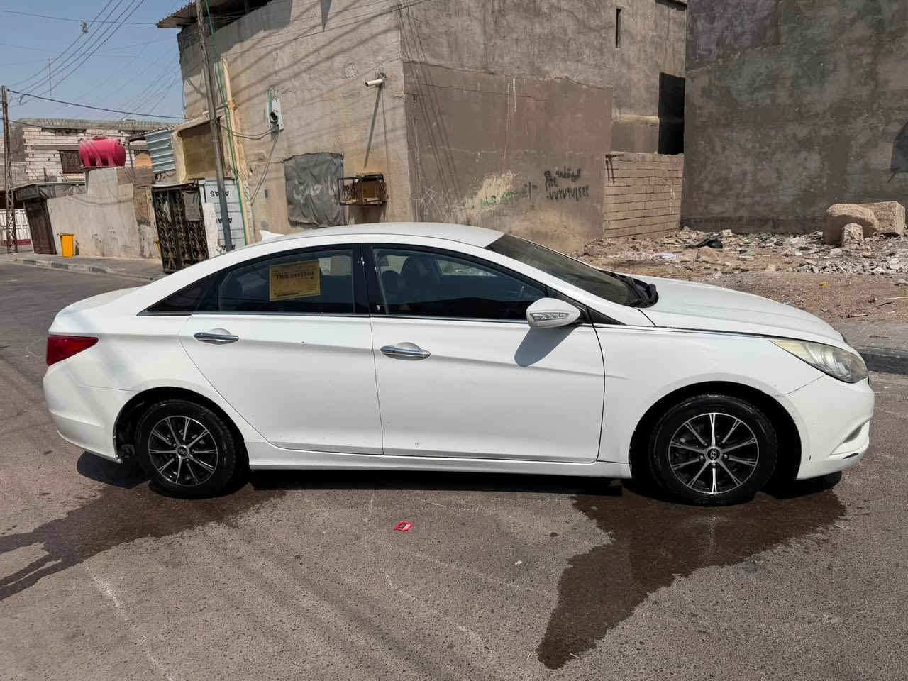 سوناتا 2014.
ادوووات ادووات
مكينه دوش بانزين 2400
✺كصة جنطه  
✺دخول جديد مشي قليل 
✺متومة رقم اربيل انكليزي شرط الحاسبة 
بصمه تشغيل وبصمات ابواب
✺سنوية أصليه
منضومه لايت زنون +ألأيدي 
✺كشنات جلد تحكم كهرباء
✺تحكم جهتين 
نضام ايكو 
✺كيجات ليزري كيلو متر خليجي 
✺تدفئة بالكشنات 
✺مانع انزلاق 
حساسات خلفيه
✺السيارة فول مواصافت جاهزة وبدون اي نقص 
✺كير مكينة حدادية دواخل كهربائيات كلشي جاهز 
✺مكان السيارة البصرة
✺السعر  53 ورقه 
للاستفسار الاتصال على الرقم
‏***********
