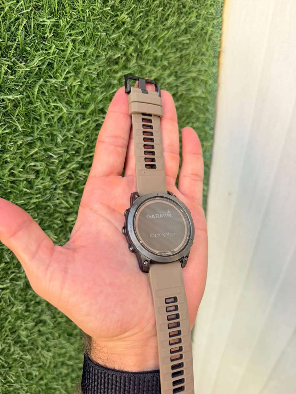 السلام عليكم متوفر الان ساعة Garmin Fenix 7 pro sapphire solar 47mm Titanium مع كيبل الشحن الاصلي والسير البلادي الاسود وسير صحراوي اضافي ايضا السعر 525 الف دينار 
للحجز واتساب فقط ***********
