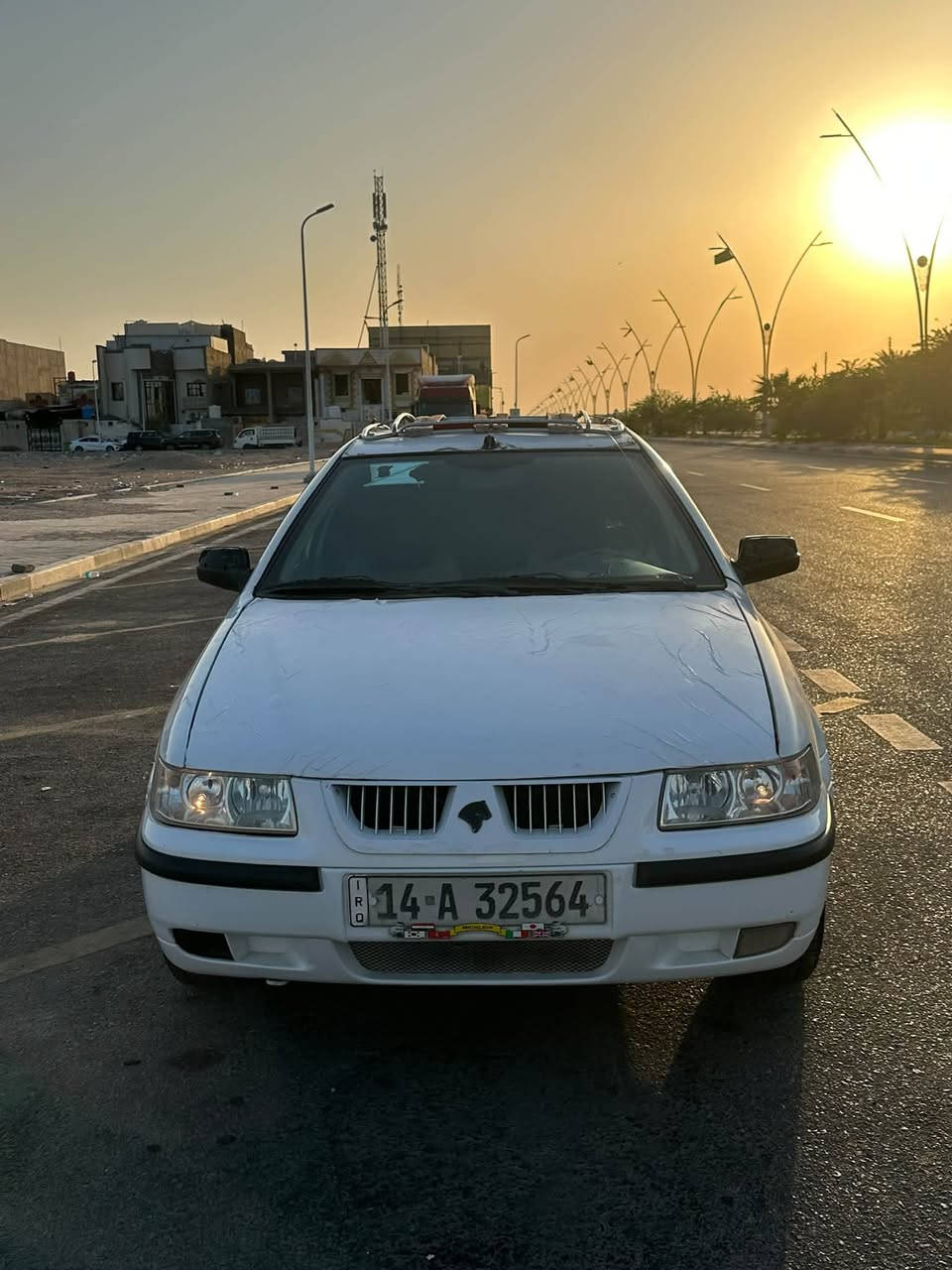 سلام عليكم سمند موديل 13.  خير من الله مكينه كير حداده تخم تاير بصره بسمي مبدل بيه مدكر وبنيد كفاله سياره لاستفسار ***********
