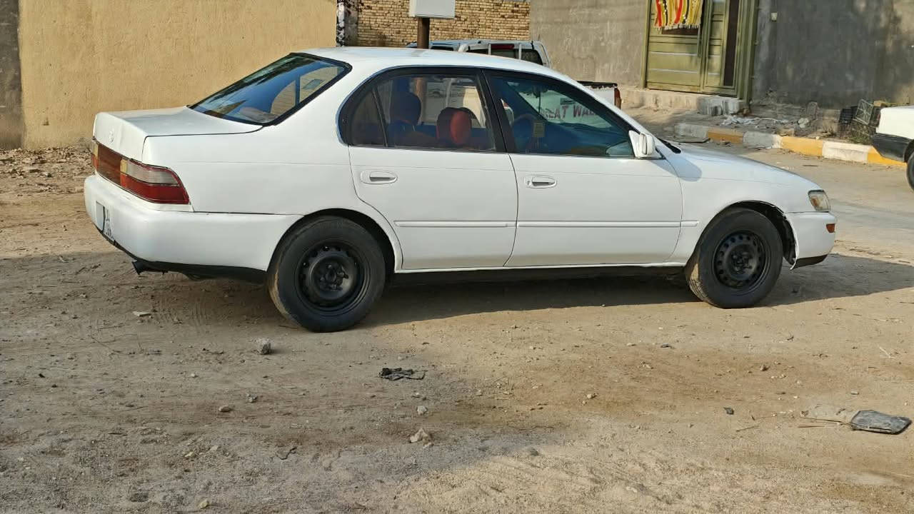 كورلا ٩٥ • رقم انكليزي • باتري جديد