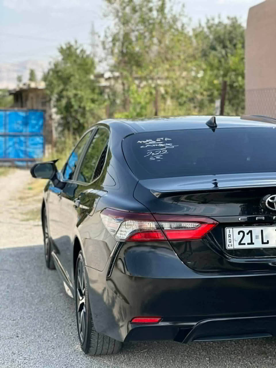 تۆیۆتا کامری 2021 SE 

دەرگاو جەمەلەغ بە بیلاد گۆراوە یانی بێ بۆیاخە سەیارەکە 
80,000 مایل ڕۆشتووە 
*********** Whatsapp السليمانية, العراق
