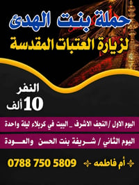 رحلة إيمانية • كربلاء ليلة • النجف الاشرف