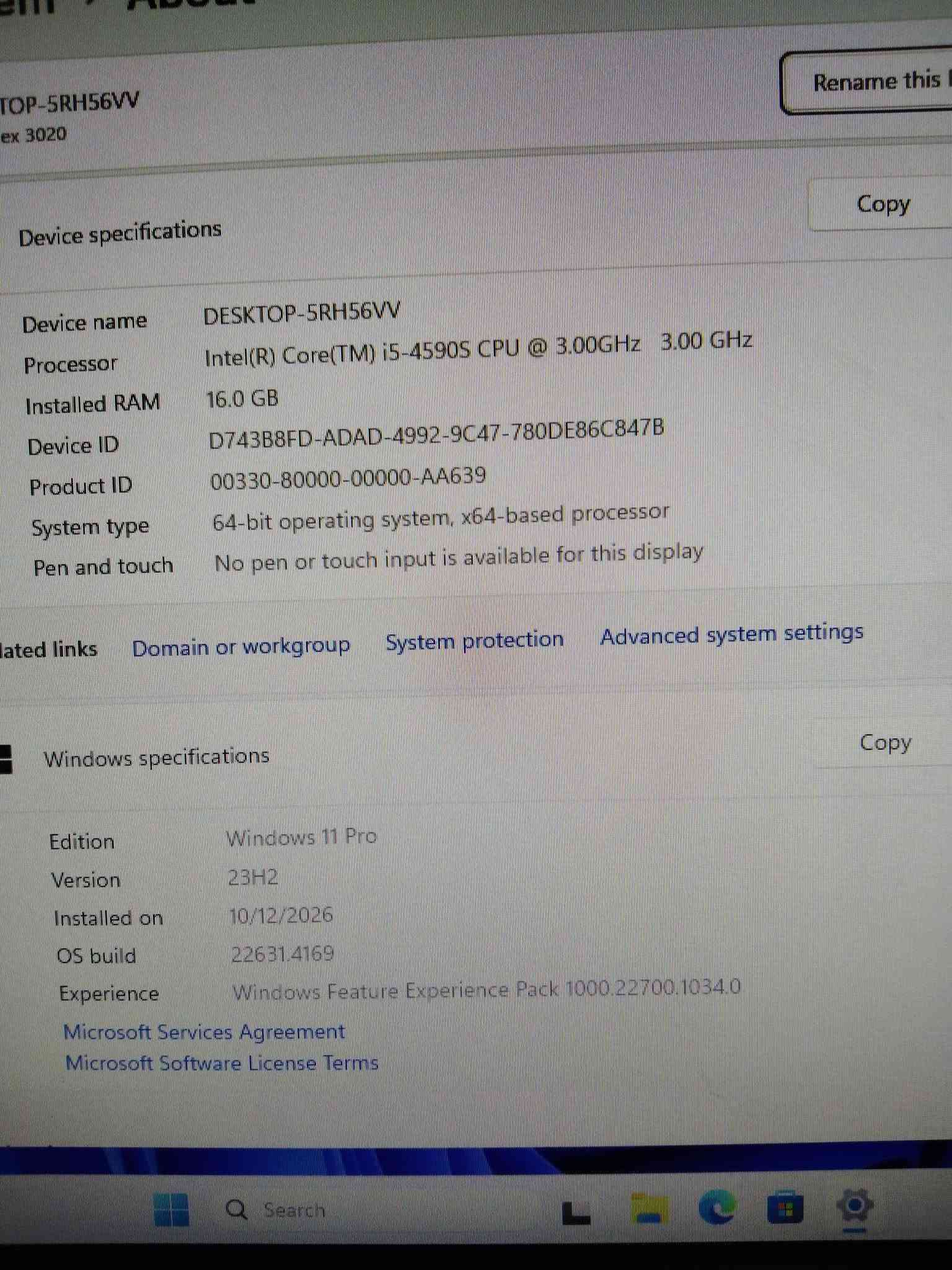 i5 ٤٥٩٠S • GTX 750 ٤جيجا • رام ١٦جيجا