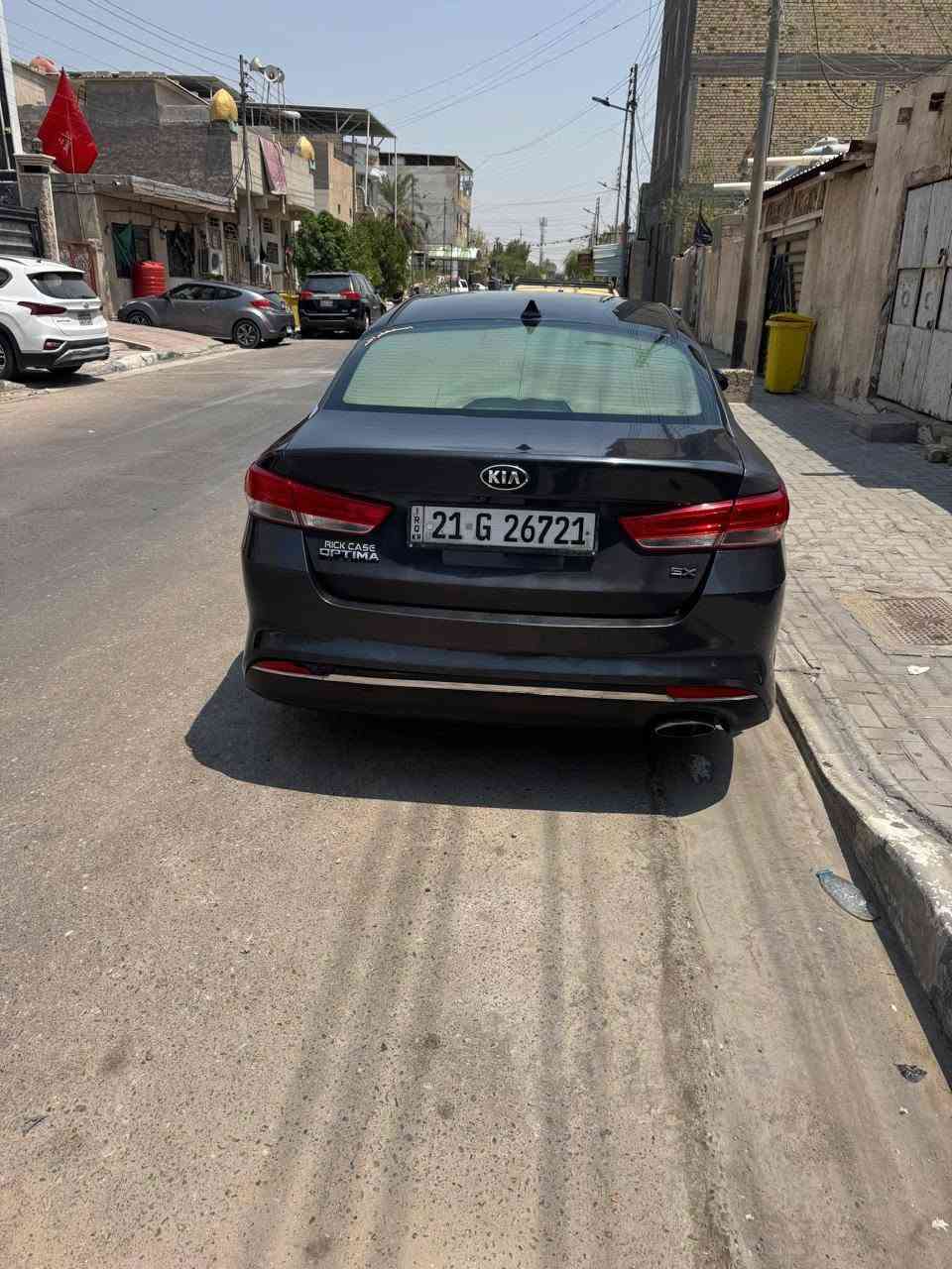 السلام عليكم اوبتيما 2018 لون رصاصي  وارد امريكي محرك gdi 2400 مواصفات ex بصكة شاشة كار بلي رقم سليمانية باسم الولد تريد وكالة او تحويل ضربتها جامرلغ الورى صفحة العبري وبيها ملاخظات بالبدي يعني الجامرلغ بس جراد والبنيد هم يعني بيها ملاكظات رايدها ب120 وبيها مجال للشراي
***********
