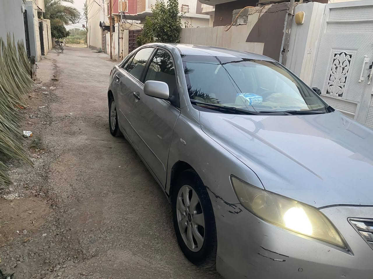 السلام عليكم
كامري ٢٠٠٧ Gl خليجي
دعاميات صبغ بالاضافة الى ملاحظاات موضحه بالفيديو بدون تكم وبدون قمارة 
مكينة ٢٤٠٠ لاتنقيص ولاتبخير 
منضومة غاز 
منضومة تبريد 
تبريد قطعتين 
رقم كركوك تحويل مباشر 
حدادية كلها مبدله قبل ثلاث اشهر حتى درايم شفت مبدل زوج
ماشية ٤٠٠ الف
نقصها abs
وتايرات وملاحظات بسيطه 
مكينة حاوية مشدودلها
مكانها ديالى بعقوبة 
السعر ٧٧وبيها مجال قليل كلش
 ***********
