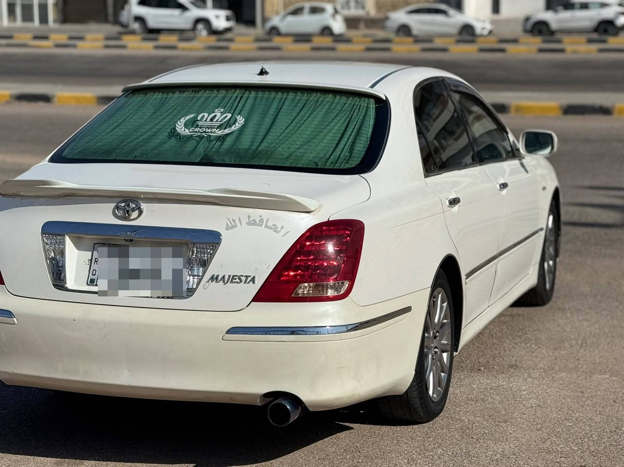 ماجسته 2004 للبيع تسجيل جديد✅
قرار 102 كامله رقم نجف سنويه باسمي مكفولة مواصفات
محور بريك شاهينه 
كامره خلفيه 
صندوق كهرباء 
بصمه 
مرايا جانبيه كهربائيه 
شاشه 
نظام مفتاح ذكي 
مانع الانزلاق 
نظام ABS
ذاكره المقاعد 
ستائر خلفيه كهرباء
تبريد قطعتين ثلج ❄
سياره رايدها 165 وبيها مجال للشراي سيارة تأكل الشارع أكل ومعروفة بل عتماديه رقم تلفوني ***********
