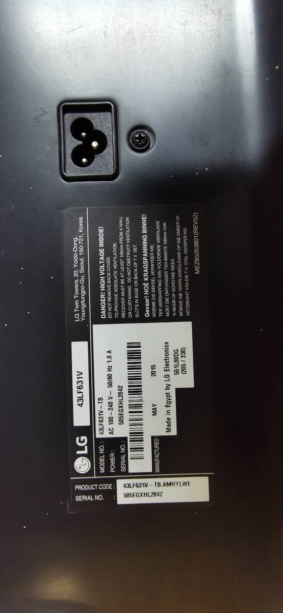 سلام عليكم اخواني عندي شاشه نوع LG webos كوري الأصلي حجم 43 اسمارت انترنت نضيف جدا السعر250 العنوان البياع حي الرساله الأولى قرب مدينة العاب الكرخ تلفون ***********
WhatsApp +964***********

سلام عليكم اخواني عندي شاشه نوع LG webos كوري الأصلي حجم 43 اسمارت انترنت نضيف جدا السعر250 العنوان البياع حي الرساله الأولى قرب مدينة العاب الكرخ تلفون ***********
