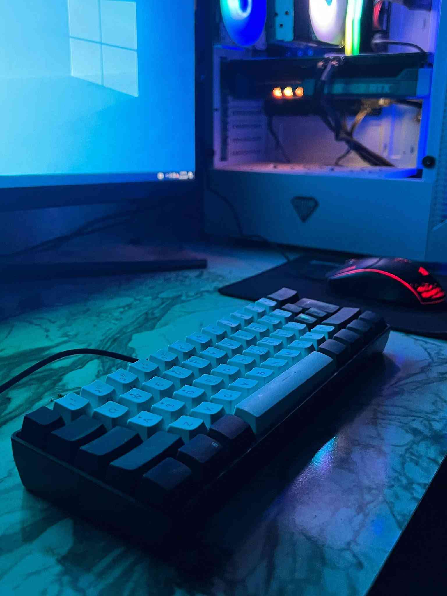 كرت RTX 3060 Ti • معالج i5-12400F • شاشة 24" 165Hz