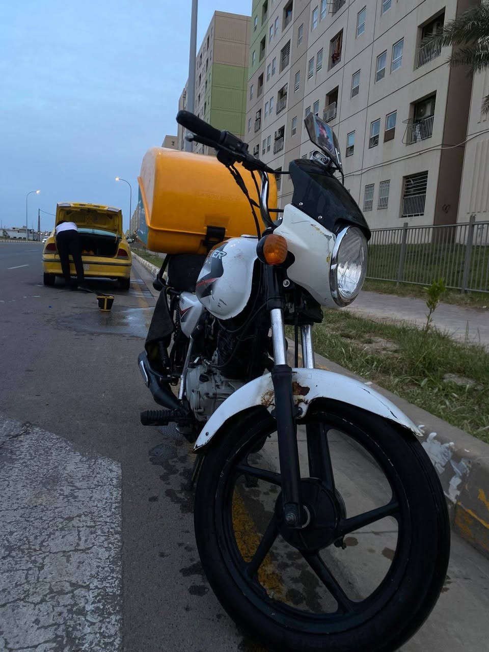 ‏‪السلام عليكم دراجه بوكسر مرقم مجفته تجفيت شركه حلوه ما ابيها شي بيها شغله بسيطه بس ماش
بيها عواجه ما تكلف سعرها 25 كهربائياتها شغاله سعرها 1850 وبيها مجال مكاني بسمايه وهذا رقمي بي واتساب *********** وهذا رقمي اذا تردون تتصلون علي على الرصيد‏‪***********‬‏
