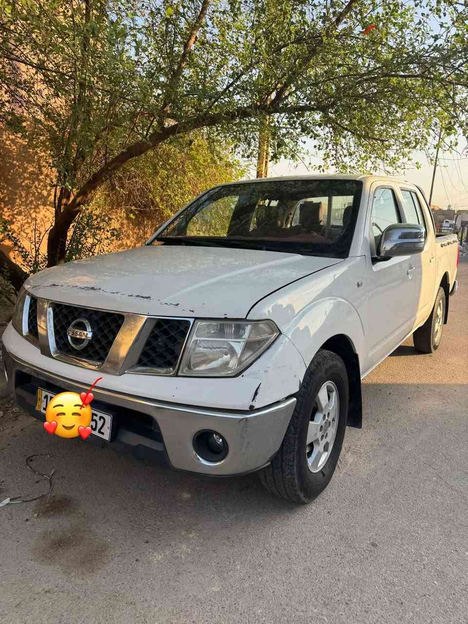بيكب نيفارا  موديل 2008  مكفوله من الضربه  والصبغ رقم انكليزي مداور ثاني يوم مصفره ضربيه وغرامات 
كير ومحرك 3000 مكفولات 
حداديه جديده
تبريد شغال 
كهربائيات كلها تشتغل 
دواخل نضيفه كلش
طخم تاير جديد
ترايك وين ماتريد 
السعر  68 وبيه مجال 
مكان السياره الناصريه المركز
للاستفسار  ***********
