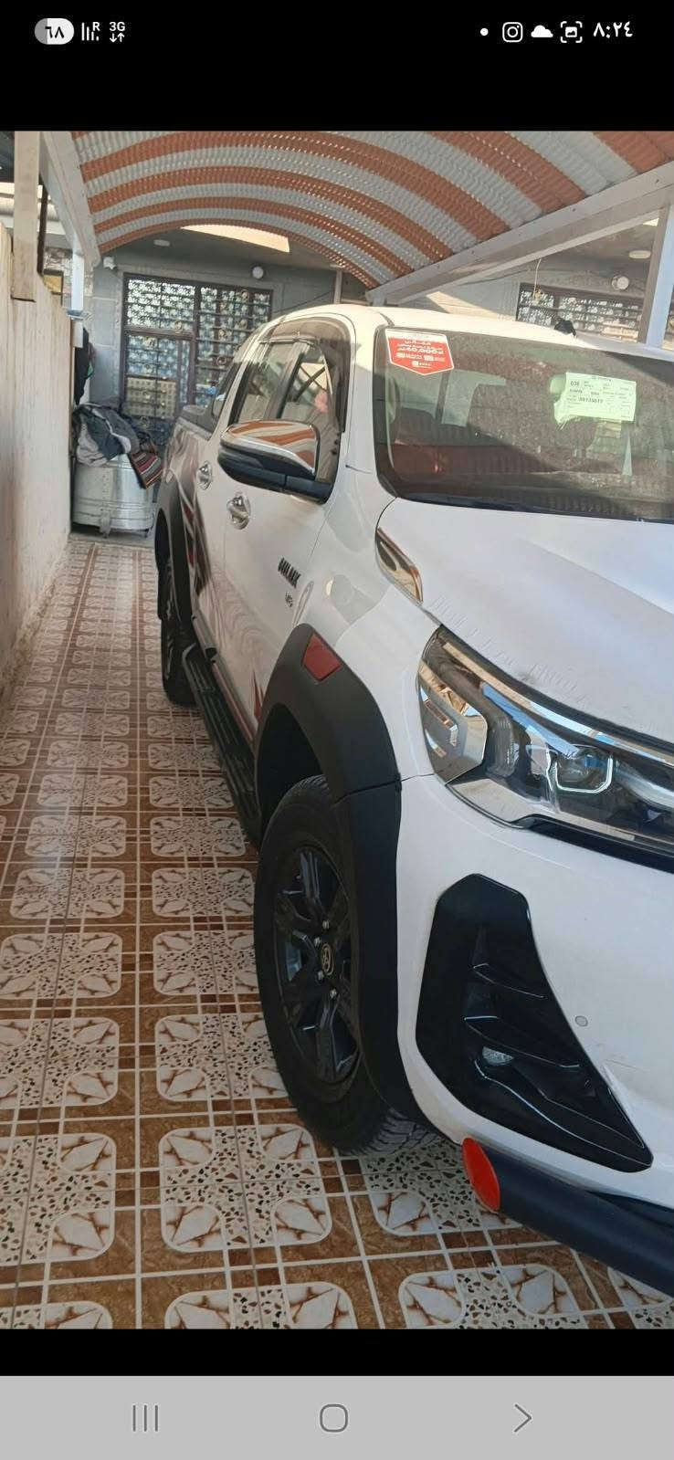 تويوتا هايلوكس ٦ سلندر شركه ساز ام الضمان ٢٠٢٥ سياره فول موصفات تبريد كشن رادار  جانبي سياره ماشيه ٩ مكاني صويره الحفريه سياره رقمه أربيل دولي ***********

