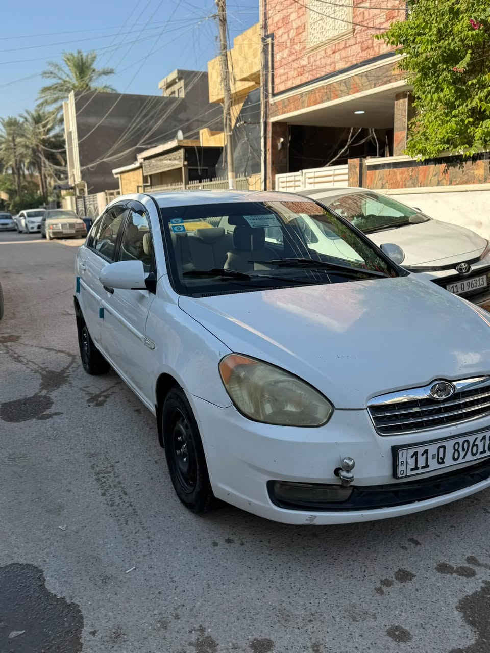 اكسنت ٢٠٠٧ امريكي حادث بنيد ودعامية الامامية السيارة ليبل واحد عده البنيد بيها دعامية خلفية مبدلة وباب خلف الراكب بيها صبغ السيارة يحتاجلها كازكيت 
نقصها تبريد للبيع مكاني بغداد الغزالية ب٦٩  وبيها مجال بسيط للاستفسار 
***********
