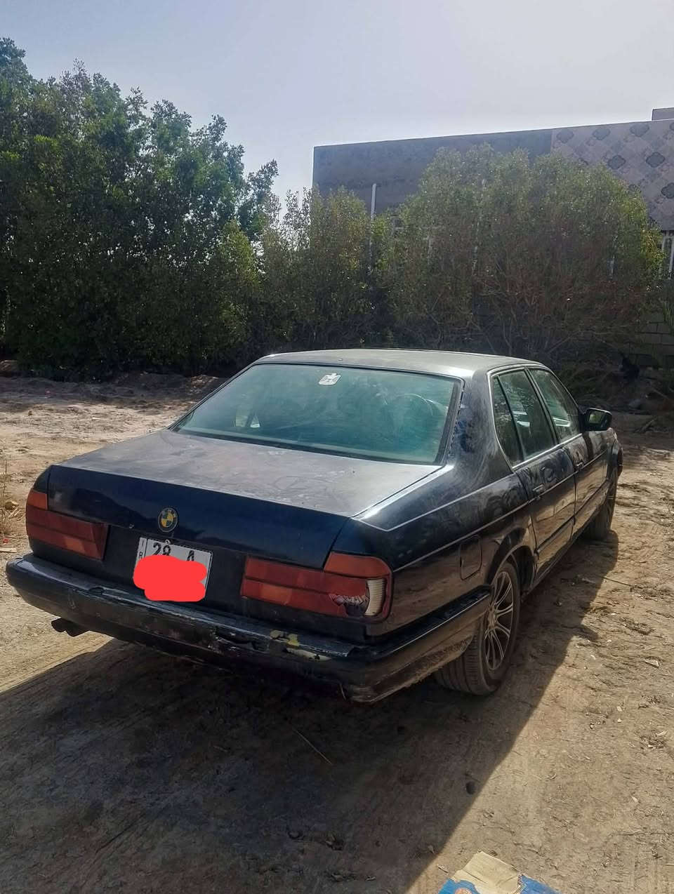 السلام عليكم
BMW 
موديل 1991 
حجم 735i
مكينه وكير خير من الله 
كهربائيات من الطول للطول جاهزه 
حداديه جاهزه من الطول للطول 
تبريد شغال 
رقم نجف انكليزي بسمي تحويل ثاني يوم شرط 

للبيع أو مرواس حسب القناعه 
السعر 30 وبيها مجال للطيبين 
مكان السياره سماوه قضاء وركاء
رقم الهاتف ***********
