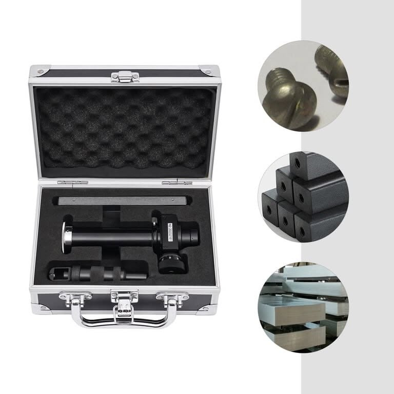 مجهر قياس محمول مخصص لاختبار صلابة المعادن بطريقة برينل (Brinell Hardness Tester Readout Microscope)، 
ويحمل طراز JC-10.
يُستخدم هذا الجهاز في فحص جودة المواد والمعادن 
عبر قياس قطر "الأثر أو الانبعاج" الناجم عن ضغط كرة الاختبار على السطح المراد فحص صلابته.
للتواصل واتساب 
.
.
***********
