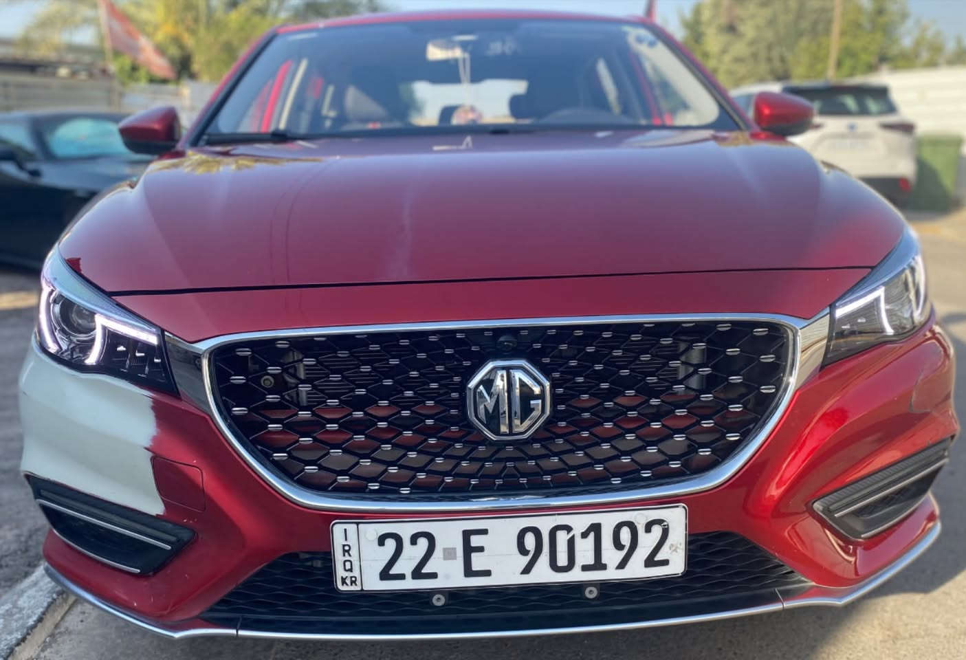 Mg6 trophy
السعر ٩٨ ورقة
***********
فول مواصفات
بصمة تشغيل
مكينة ٢٠٠٠ توربو
شاشة كار بلي 
كامرا دوارة + حساسات
سايد بريك بصمة
كشنات جلد
بلوجكترات دوارة ( يعني من تفر ستيرن البلوجكتر يشتغل ع الاتجاه )
جام امن ( يعني اذا احد يخلي ايدة الجامة ماتنسد )
فتحة سقف
تحكم باللايت
تحكم ستيرن جهتين
تبريد قطعتين ثلج
نظامين قيادة سبورت وعادي
حادثها سطحي واضح بالصور وتحتاج صبغ قطعتين
السيارة باسمي رقم اربيل
مكاني بغداد
بعدها بالضمان ماشية ٢٠ الف
