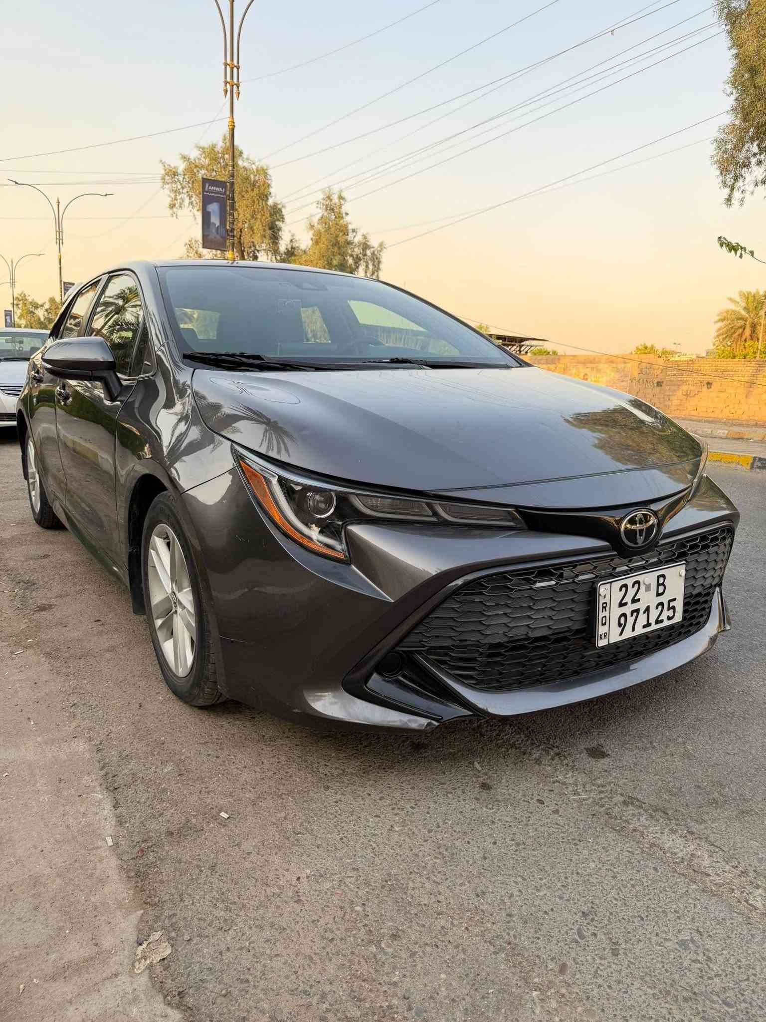 🚗كورلا هاجباك موديل 2022 se 
لون رصاصي ماشيه 39 الف كيلو فقط 
محرك 2000 مع خاصية السبورت
 
🔺الحادث جانبي ابواب الصدر فقط (( فقط ايرباك تكمه بدون ضرر شاصي او لغود )) السياره كلش نضيفه وماشية قليل وكاااااملة مكملة من كلشي
📣المواصفات:-
🔴بصمه تشغيل بصمة
🔵ويل كب بلادي 
🔴رادار أمامي توقف آلي
🔴شاشه كبيره
🔵كامره 
🔴هند بريك بصمه
🔵اوتو هولد 
🔴شفتات
🔵السيارة مغلفه بالكامل من الداخل مع عازل حراري اصلي
🔴تحكم جهتين 
🔵ابواب بصمة دخول ذكي
السعر 138
🧾مكان السياره بغداد المنصور كماليات اسطنبول سنتر
للاتصال ٧٧٣١١٨٩١٠٦
