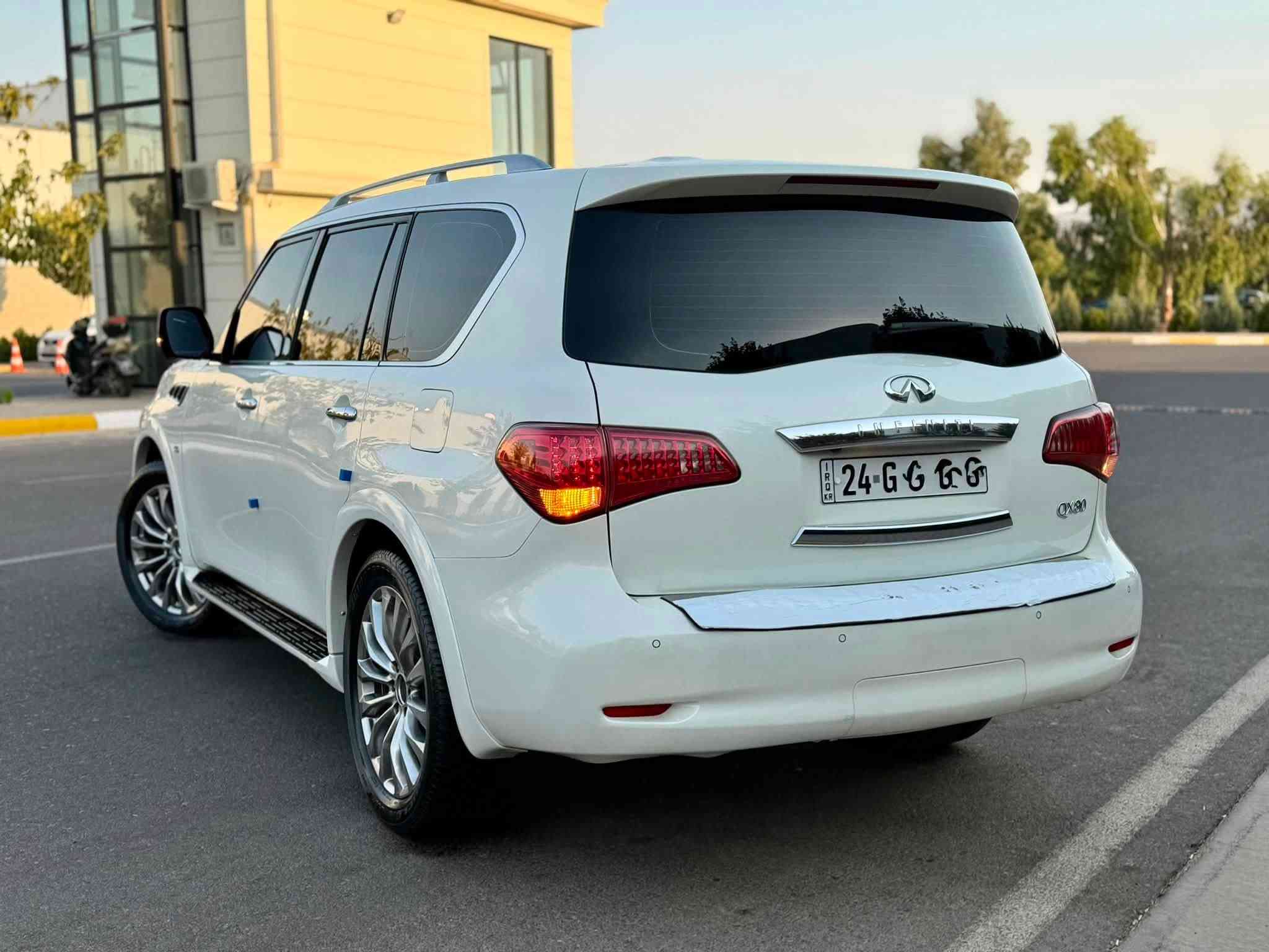 ‏ INFINITI QX80 2016
أنفنيتي QX80 موديل 2016 فول فول مواصفات ١/١
مواصفات خليجي وكالة شريك سردار ✅
سيارة جديد مثل شريكة 📦📦🧿🧿
-----------------------------------------
مكان🌆: سليماني                   
 سعر💵:  219$ 
تليفون 📲: *********** 
  -----------------------------------------
▫️محريك V8 5.6L تمانية سلندر
🔹گير و محرك بشرط برغي مامفتوح شرط📦
🔹بدون صوت و صرف و خلل كل بشرط فحص
🔹ماشيه 96  الف كيلو متر حقيقي 📦✅

▫️ بصمتين بلادي و سماعات و كتلوك كل موجود✅
 
▫️سيارة كلين تايتل وكالة شريكة سردار
🔹صار بلعراق ( باب خلفي و نص جملغ صبوغ )❌
🔹بدون داخل و بدون أيرباگ شرط فحص✅
🔹حتل دعاميات بيلادي بدون صبوغ 
🔹سيارة حيل حيلوة جديد جديد ماشاالله
🔹سيارة على وضع شريكة لوك لوك 📦📦

 
▫️مواصفات
{{ بصمة - سلايت - داخل بيجي - فورويل - رادار امامي و خلفي - رادار جانبي - ثلاجة -  خمس كاميرا - ٣ شاشة - تشغيل عن بعد - صندوق شفت - كشنات جلد - كشنات تتفيئة و تبريد - كشن و ستيرن خزن - كشنات امامي و خلفي كهربا - تيريد مركزي - حصاص امامي و خلفي - سماعة BOSE - مراي شفت - بغاغ لايت - داخل فورميكا - ڤوليوم - تحديد سورعة - لايت وزينؤن - بگلايت ليد - بعد }}
 
▫️اربع تاير و ويل حجم 22 بيلادي جديد جديد
🔹سيارة جديد ماشالله بدون نواقص
🔹سيارة شرط بدون اى نواقص گير و محرك و حدادي و كاهرباى كل بشرط
🔹سنوية و رقم جديد سنوي بأسمي تحويل غرامة بشرط
