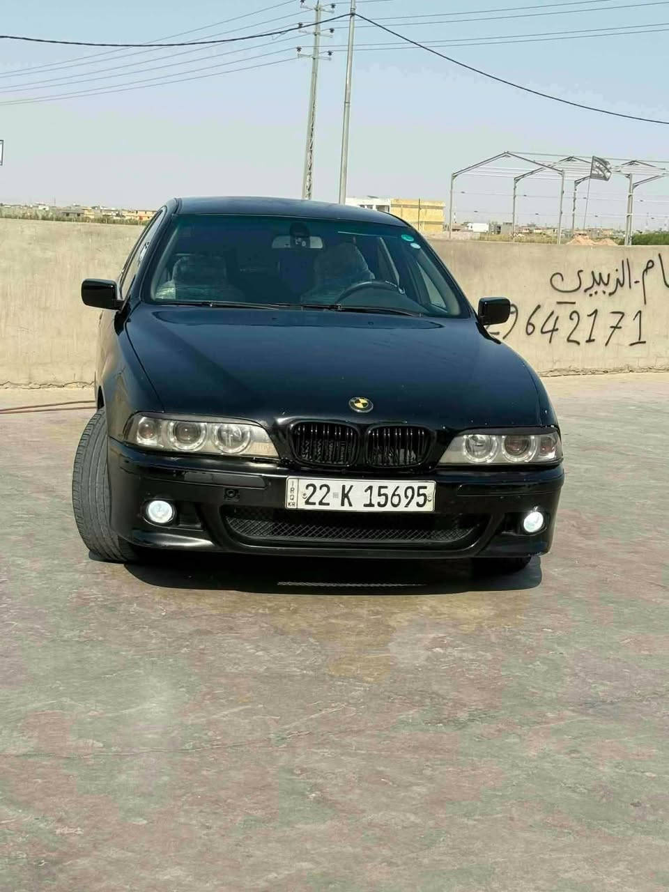 بي ام 528 • رقم اربيل • مكينه وكير