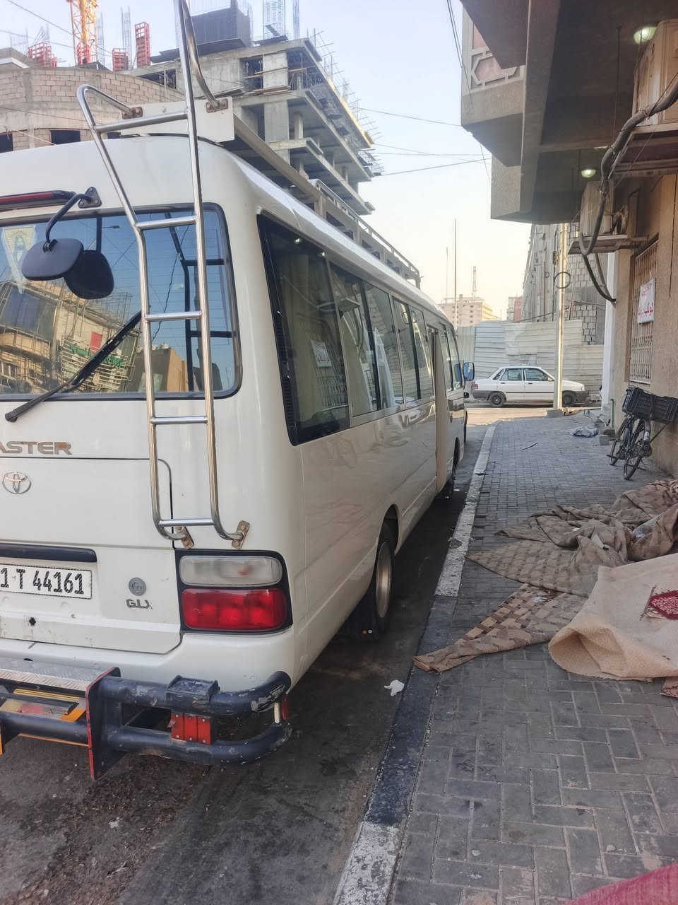 سلام عليكم
كوستر  موديل ٢٠١٤ فول مواصفات 
مكينه و كير و اكسن خير من الله 
تبريد محور 
تخم تاير 
كشن ستارك 
سعر ٢٩٣ و بيها مجال 
رقم الموبايل ***********
العنوان النجف الأشرف 
الكوفه
