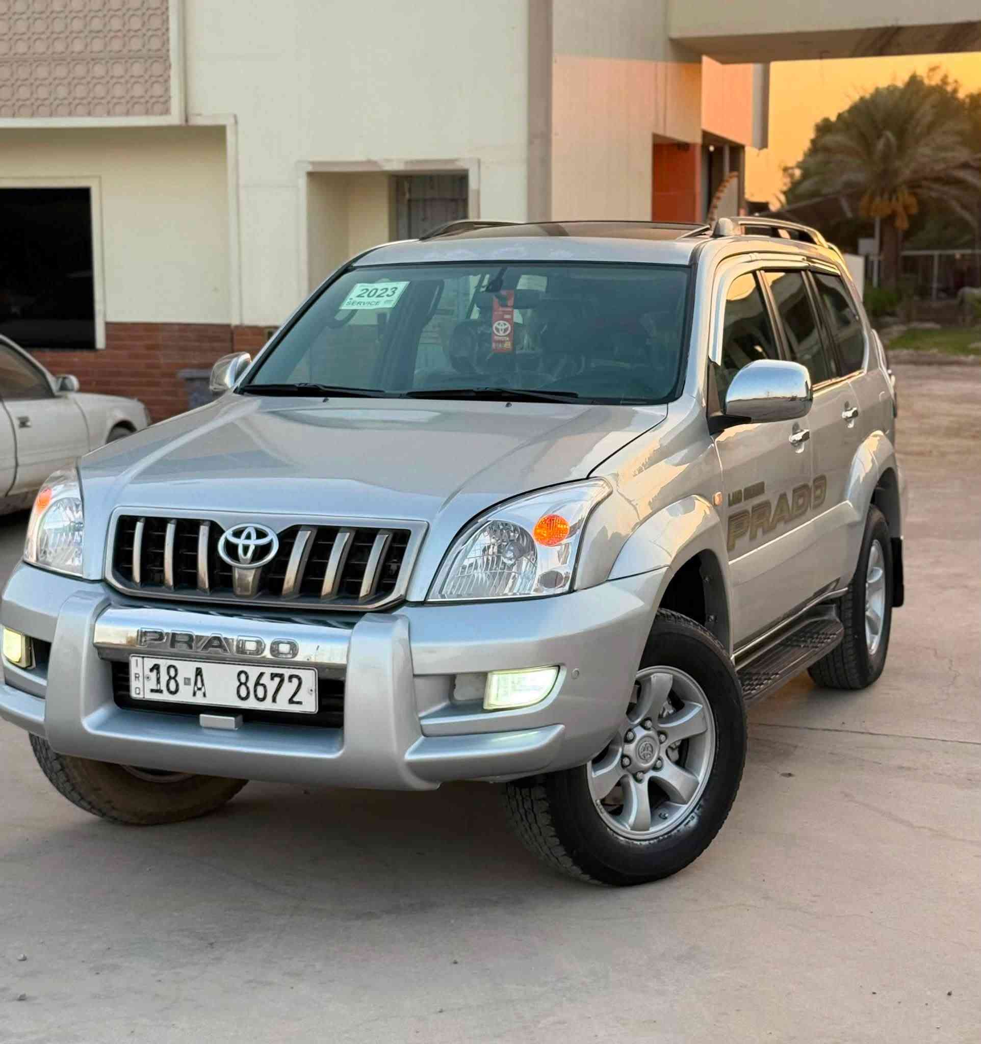 سلام عليكم برادو سته سلندر سبعه راكب 2009 فول مواصفات فتحه سقف كشن كهرباء ثلاجه  تبريد ثلاث قطع سياره شاشه لكزز خير من الله كير مكينه حداديه كله كفاله دوشمه داخل رصاصي صاج شاشه اندرويد دفع رباع 
 صبغ  اربعة قطع فقط اثر جراد  شرط سونار
رقم بابل نكليزي  تحويل ثاني يوم السعر 130 وبيه مجال مكان بابل استفسار ***********
