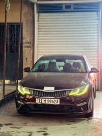 كيا اوبتما موديل 2019 حادث باب فقط بدون اي دواخل بجم كبس  حته مزداتها ...