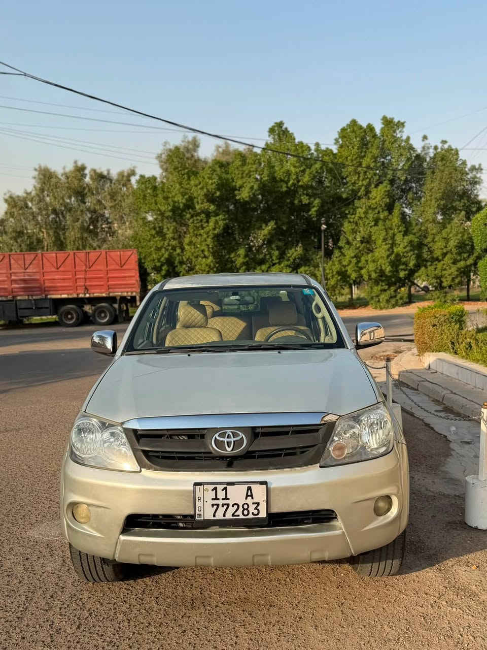 السلام عليكم فورجنر 2008 مكينه 2700 دوش كير ومكينه لاصرف ولا بخار صدر تايرات تبريد كله جديد السياره بدون اي حادث بيها صبغ حزام اثر جراد السياره جاهزه من كلشي مكانها بغداد السعر 98 وبيها مجال ***********
