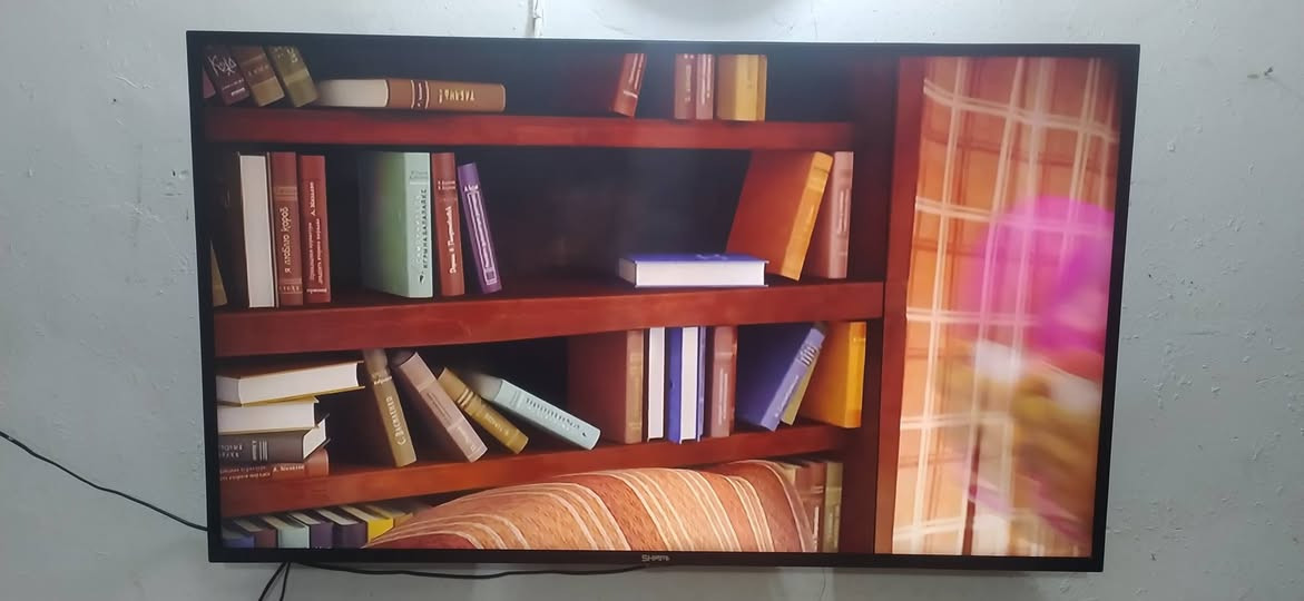 شاشة للبيع 
عدد 2 
حجم 55 
بدون انترنت 
بيهة خط بسيط 
سعر 200 الف 
العنوان الديوانية شارع 60 

رقم ‏‪***********‬‏
