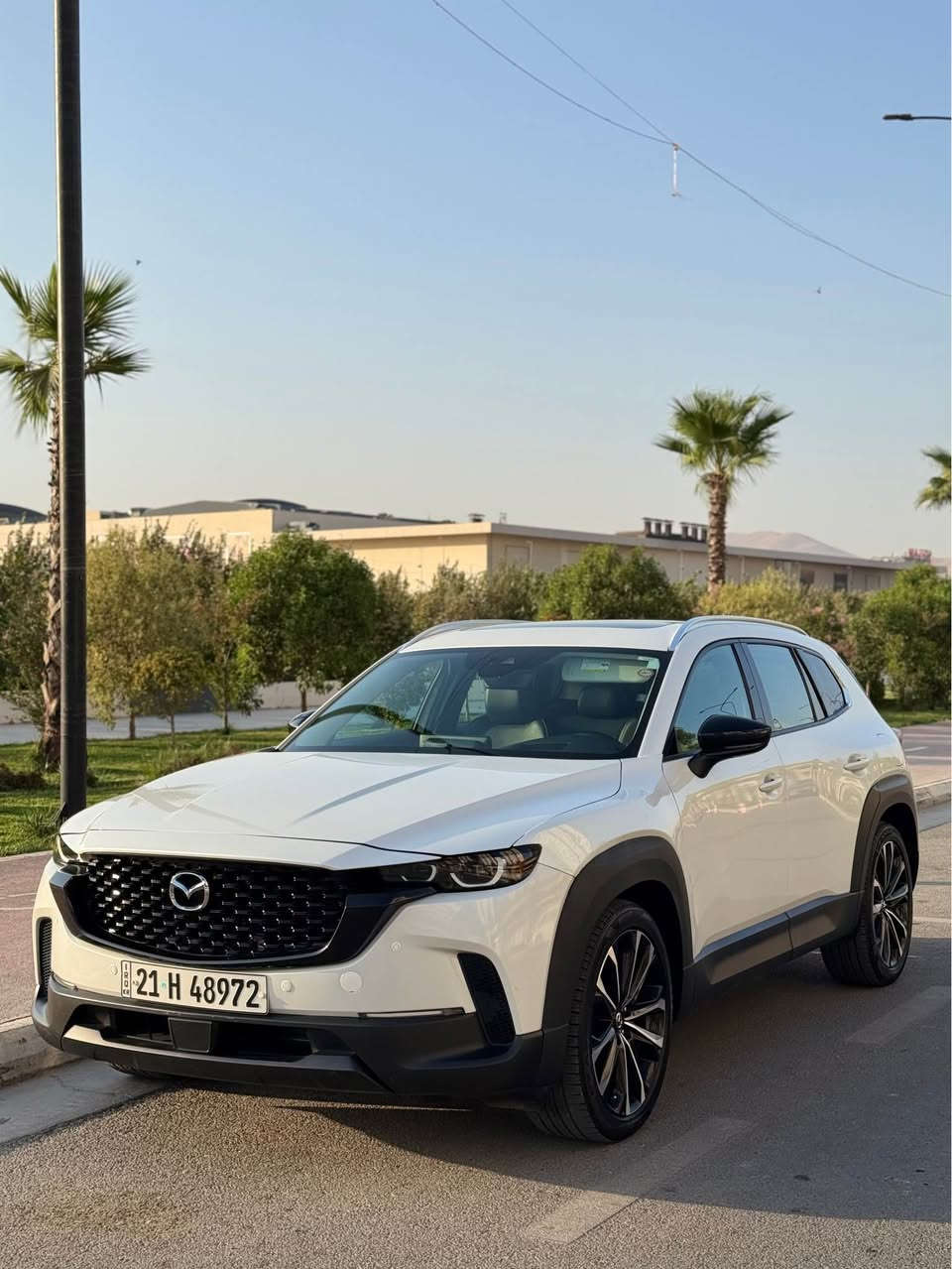 مازدا cx50
مەکینە ٢٥ی بە بێ تۆربۆ
مۆدێل ٢٠٢٣ 
ماوەی ڕۆشتن ٦٠ هەزار مایل
سەیارەکە بێ بۆیاخە. دووپەلە پی دی ئاری هەیە
ئێرباگی سوکان و شان سیستمە
مواسەفات پریموم پلاس. واتە فوول مواسەفات 
داتاشۆ
راداری ٣٦٠ 
کوشن سایەق و سەکن کارەبای و سارد و گەرم
کوشن میمۆری
کوشن کامل جلد
پانارۆما
تەبرید مەرکەزی
تەبرید دەبڵ زۆن
تحدید سورعە
موکابرە بۆس
کارپلە
دەرگا بەسمە 
ویلی گەورە 
سندوق جەک
زۆر مواسەفاتی تر 
لایت بیلادی شەریکە
نرخی ٢١٩ و معامەلەیە
‏*********** السليمانية, العراق
