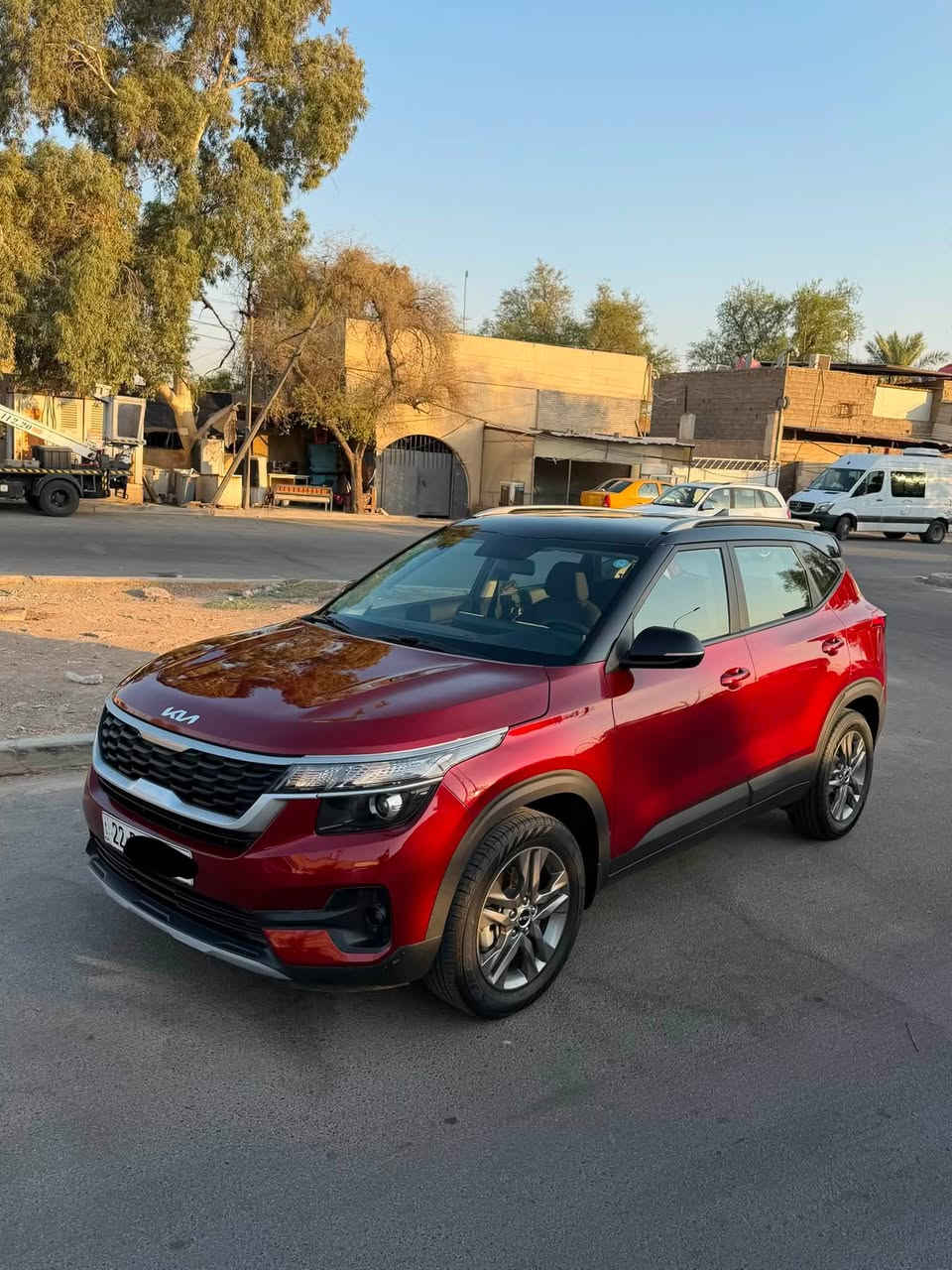 🚘 للبيع | كيا سيلتوس 2023
🔥 KIA SELTOS 2023 🔥

• الممشى: 21.000
• وارد خليجي
• محرك 1.6L
• كشنات مخمل
• كاميرا خلفية
• رقم اربيل 
مكاني بغداد/ الرصافه

📞 للاستفسار والتواصل:***********
ملاحظة السياره مكفول من الصبغ التبديل بس بيه بارد
