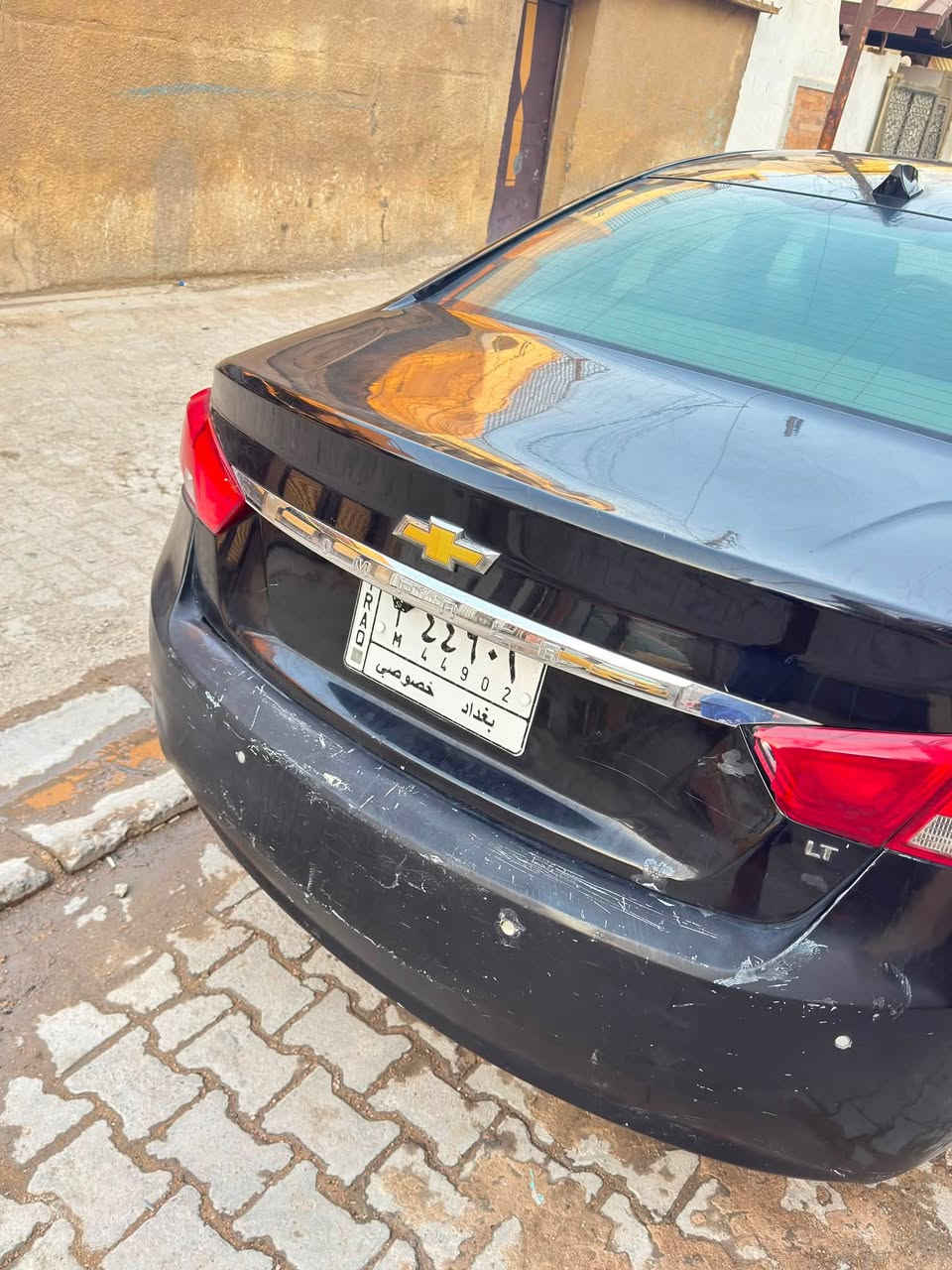 السلام عليكم بيع او مراوس امبالا موديل 2014  رقم بغداد بسمي تحويل ثاني يوم مكينه وكير وتبريد وحداديه جدد خير من الله مكفولات بيهة ٣ قطع خلفيه جاملغ وباب الصندوك وقطعه كلير جاهزه السياره مابيهة نقص يرادله فقط صبغ دعاميه خلفيه مو حلوه سعر ١١٥ مكاني بغداد الدوره ***********
