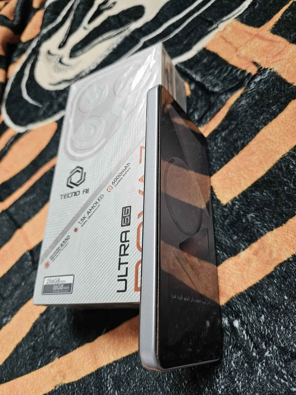 السلام عليكم
تكنو بوفا 7الترا 5G

مستخدم قليل فول مواصفات 

مكفول من كلشي وغراضة كاملة 

ذاكرة 256

120فريم

بطارية 6000ملي امبير

السعر 450وبي مجال بسيط

العنوان العطيفية قرب جامع براثا 

رقمي***********
