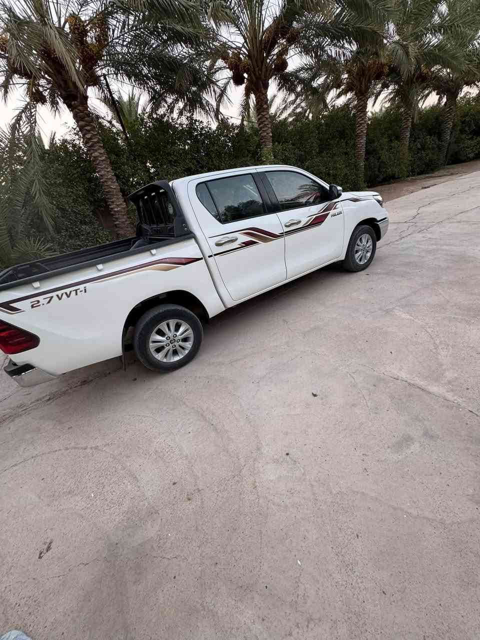 السلام عليكم 
بيكب هايلكس٢٠١٩
رقم سليمانية تحويل ثاني يوم
مواصفات سيد نهرو🫡
كفاله محرك كير صبغ 
ماشيه /١٥٤/كلم
جديداً كلش السياره 
سعر $٢٤٢مجال شويه 
مكان ديالى 
هـ*********** اتصال او وتساب 
قليل متواجد عل فيس
