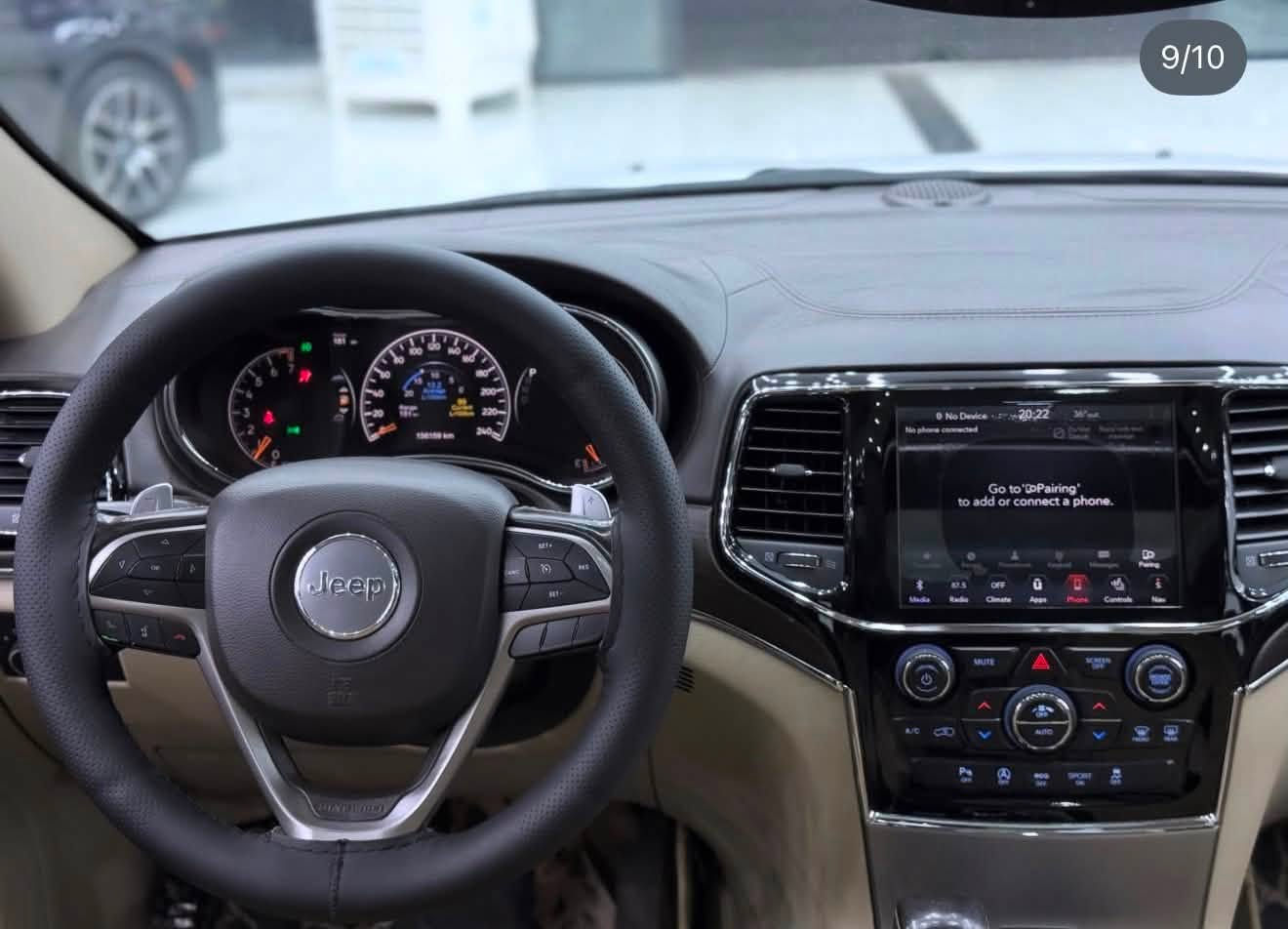 jeep grand cherokee overland
جيب كراند شيروكى  وكالة(هارلم)✅
بدون دعم بدون صبغ 
 السعر جوء صوق بلاشش ( 253$ )🔥🔥🔥
موديل (2019) 6 سلندر - محرك 3.6L
مواصفات (اوفرلاند) 1/1
١٥٠ الف كيلو ماشيه
سقف بانوراما - اوتو هولد 🚦
رادار امامي و خلفي - حساسات امامي و خلفي🅿️
كشنات جلد و كهربائيه 
كشنات تدفة و تبريد❄️🔥
تشغيل عن بعد - صندوق شفت✅
سيارة جك - اصعد و انزل⬆️⬇️
مكان السيارة - زاخو
رقم تلفون + واتساب☎️ 📞  
***********

