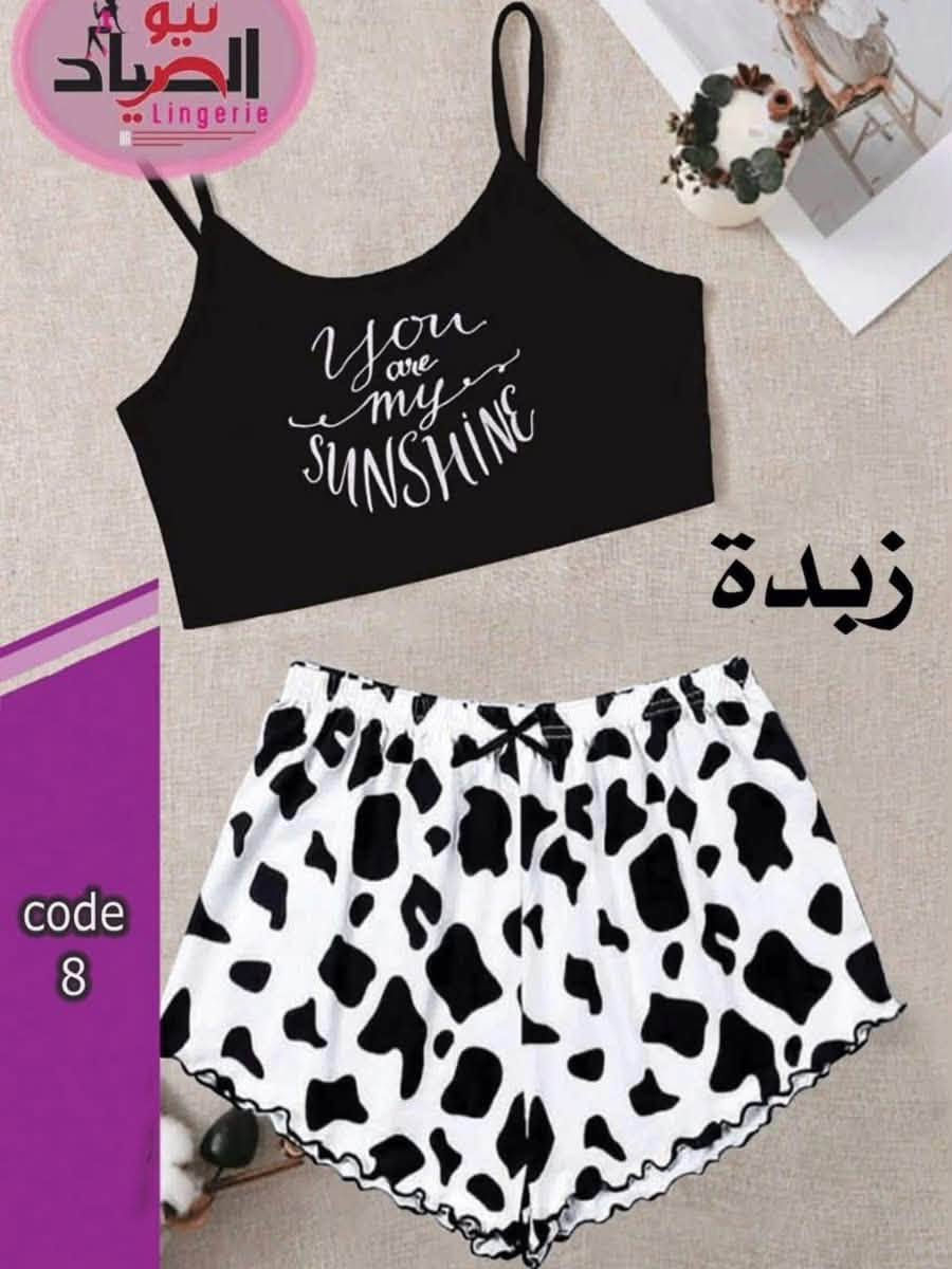 طقم شورت زبدة
السعر الدرزن ٣٦ 
توصيل جميع محافظات العراق ٥
للحجز والاستفسار مراسلة الصفحة 
***********

نص مكتوب في الصور:
- Crazy Flower
- بيو الصياد Lingerie زبدة code 8
- نيو الصياد Lingerie زبدة code 12
- SN CODE : 616 ÜRÜN BİLGİLERİ Ürünler benzer renklerle beraber yıkanmalıdır. Fermuarlı ve cırcitli ürünler kapatılarak yıkanmalıdır. Baskılı ve nakis ürünler tersten yıkanıp ütülenmelidir Ürünüler Direkt güneş ışığı altında kurutulmamalidir Yıkama etiketi üzerindeki talimata uyunuz Ürünleri ağırmekanik sürtünmeye maruz bırakmayınu PRODUCT INFORMATION Products should be washed with similiar color Zippers and snaps ured on products should be closed and ready for maching and embroidered products before Reverse printed and emb and ironing Do not dry products derct sunlight washing Follow the instruction given on care label Do not exposer our product to the heavy machranical abrasion