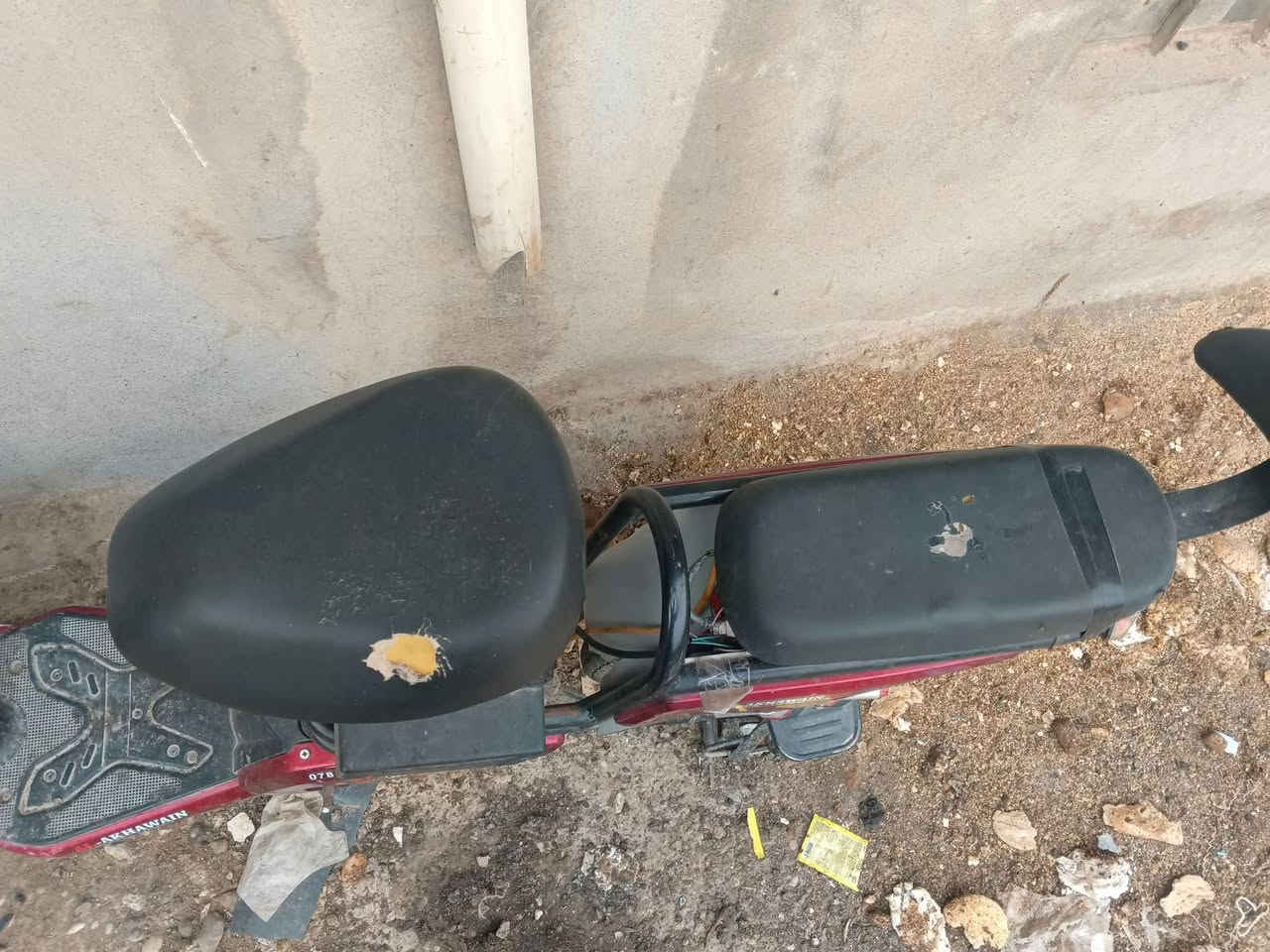 دراجة شحن • يحتاج بطارية • شغال كامل