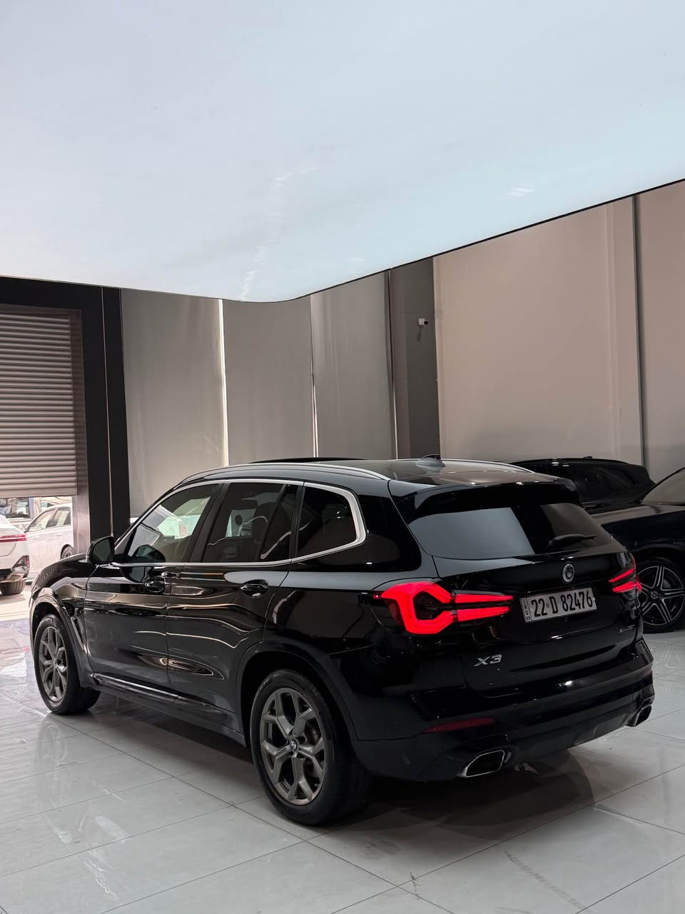 MW x3 
2022 
Driver 
56mil royya 
1 chalx boyaxa babe zhure 
Erbag bas shan 
Naw qayse bilade 
Panorama 
Kamera 
S3r 258

5UX53DP05N9K41306 Raqam shanse 👈 
Lo zanyare zyatr *********** أربيل, العراق
