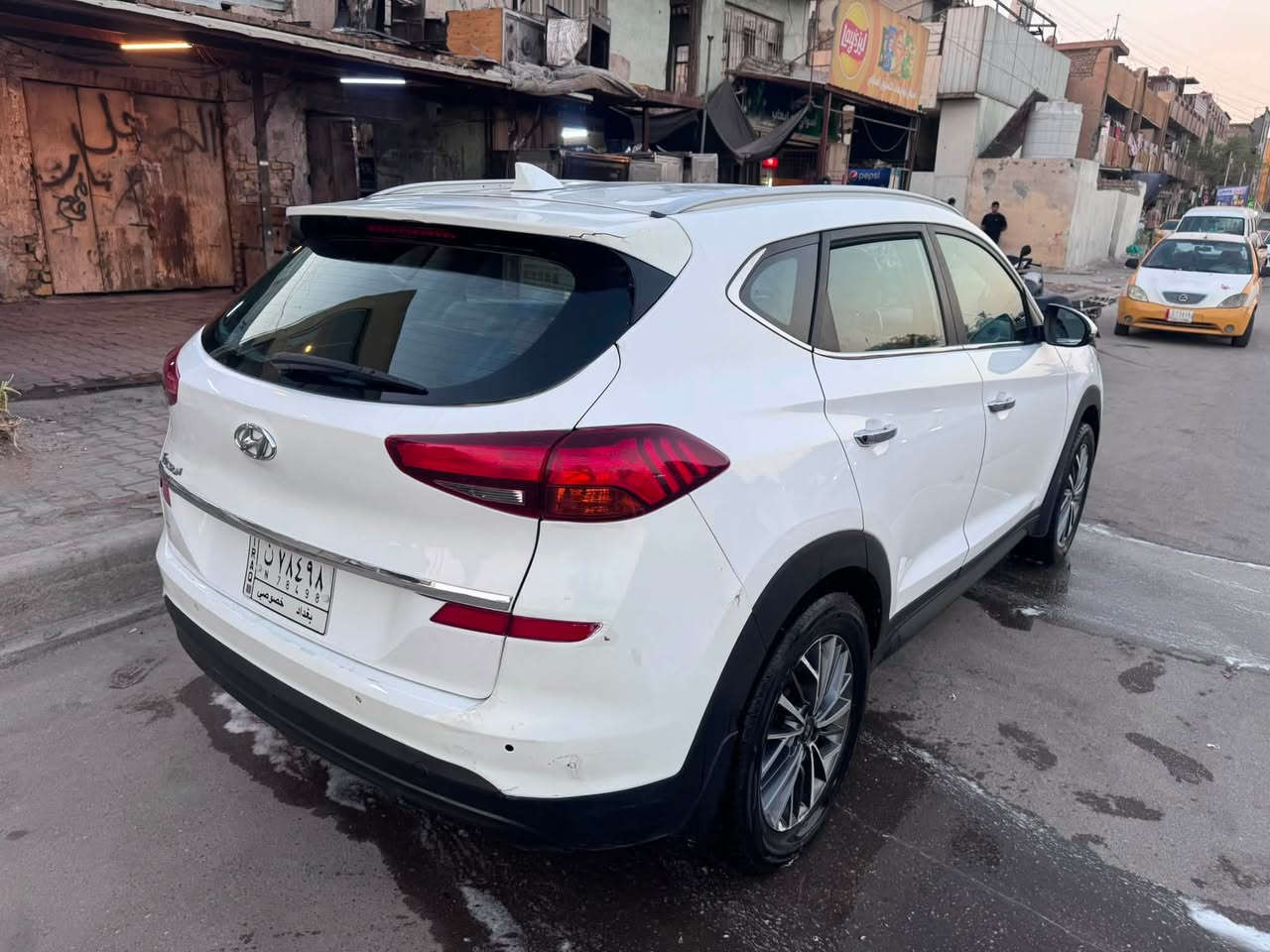 توسان 2019 خليجي فول عده الفتحه سياره بيه صبغ 3 قطع شواصي لغود مكفولات مكاني بغداد رقمه بغداد باسمي سعر 148 
***********
